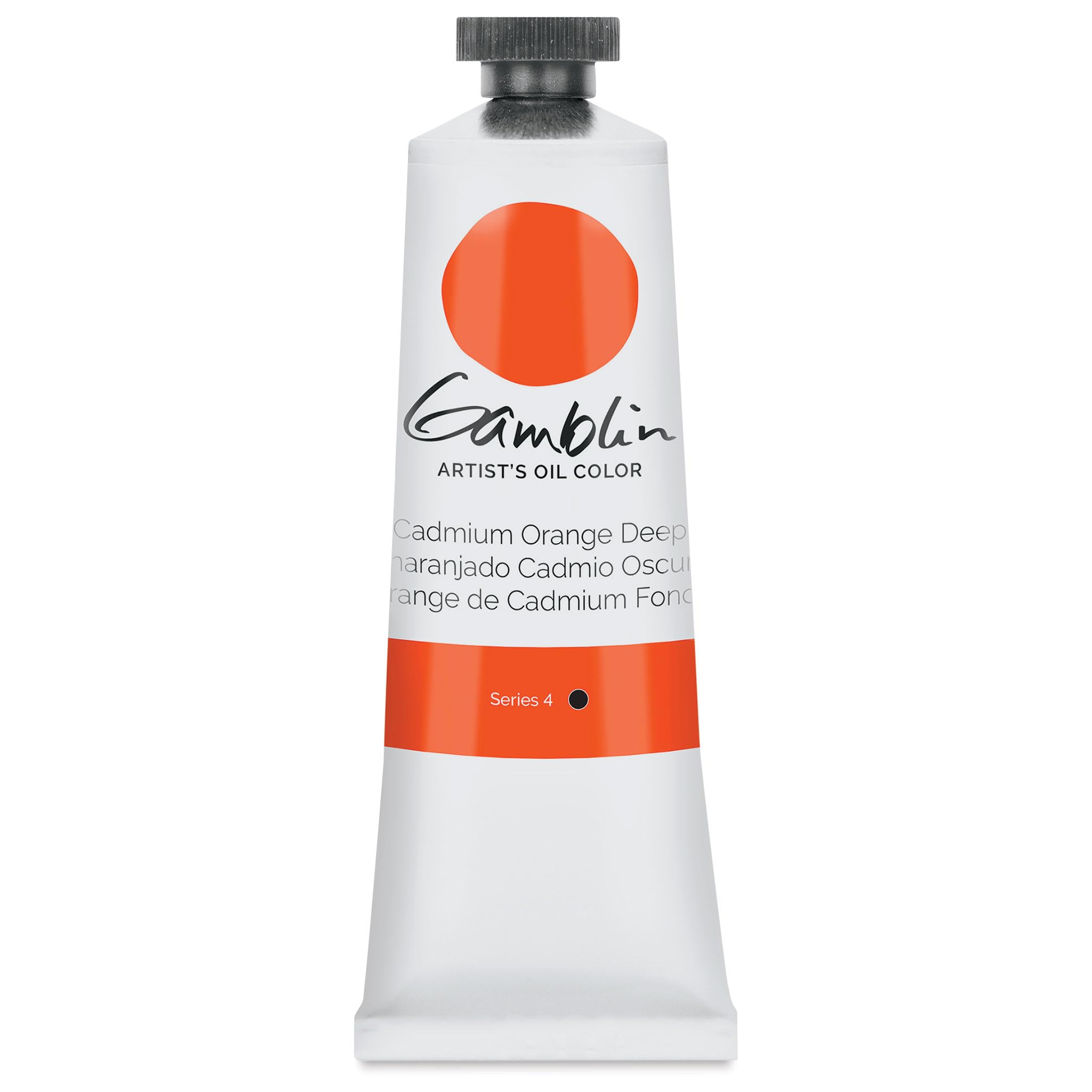 Gamblin Artist Oil 37Ml Cadmium Orange Dp