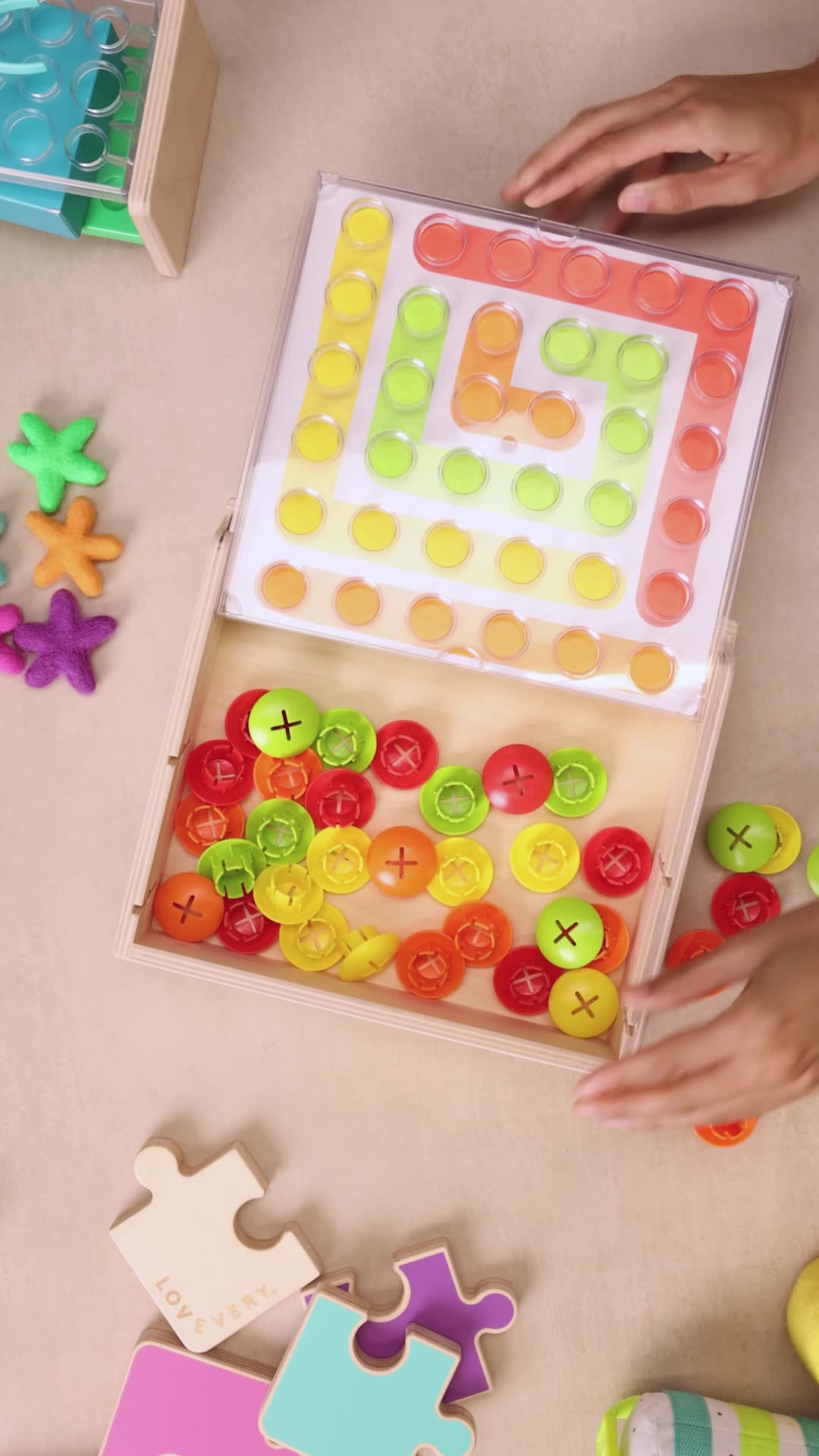Lovevery, The Companion Play Kit + Bonus Book, Development Toys