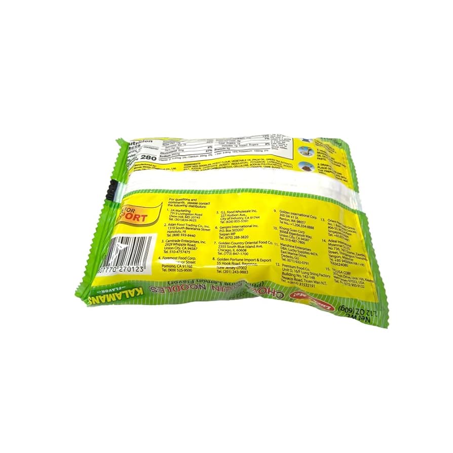Amazon.com: Lucky Me Pancit Canton 20 Pack Kalamansi Citrus