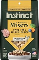 Vista 1 de Instinct Raw Boost Mixers, Aderezo de Comida Liofilizada para Perros, Sin Granos - Pollo de Corral, Bolsa de 6 oz