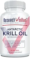 Vista 1 de Research Verified Aceite de krill antártico de 2000 mg – Apoya la función cardíaca y las articulaciones, aumenta la cognición – Certificado MSC