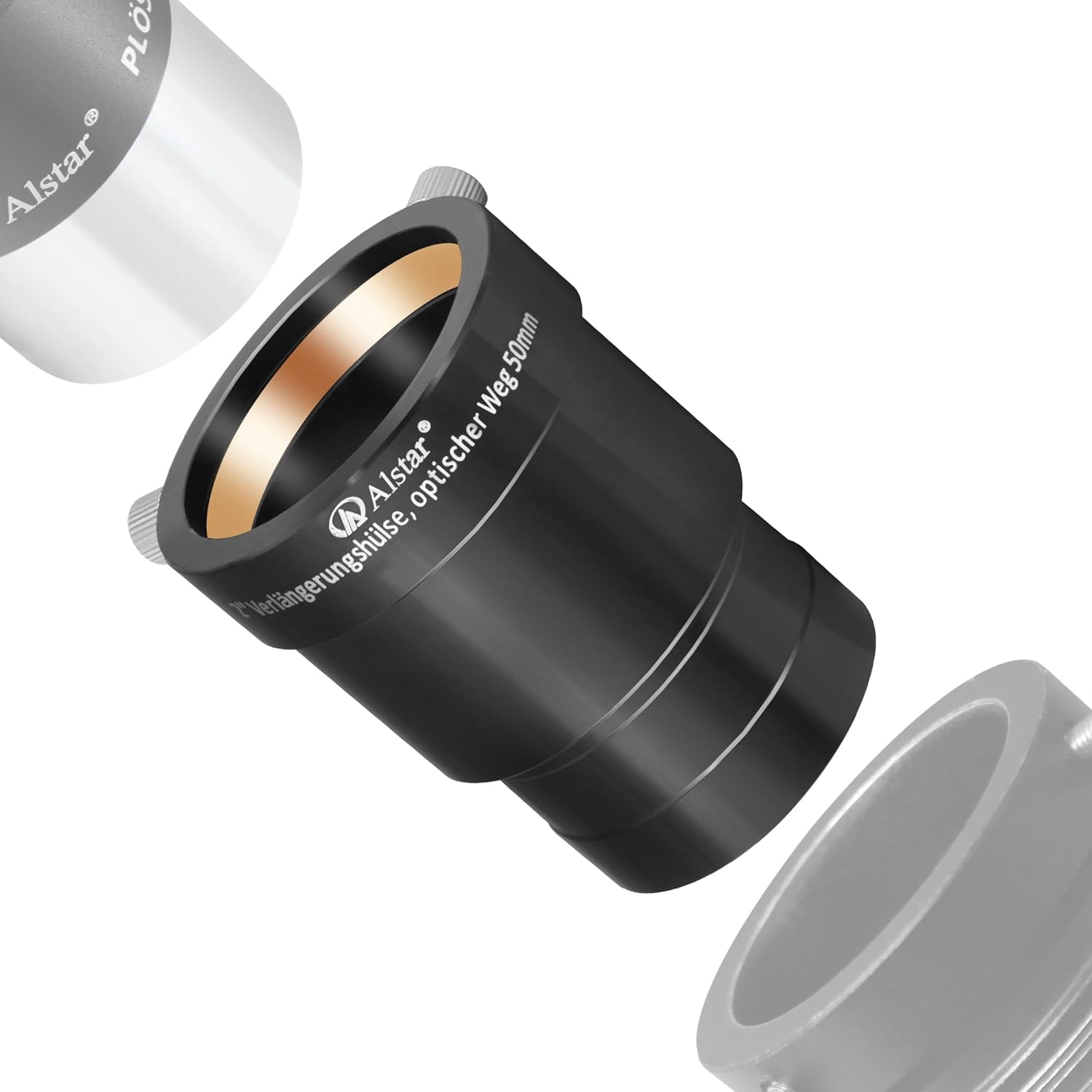 Alstar 2-Inch 50mm Telescope Extension Tube - Bundle with - 2-Inch 35mm Telescope Extension Tube