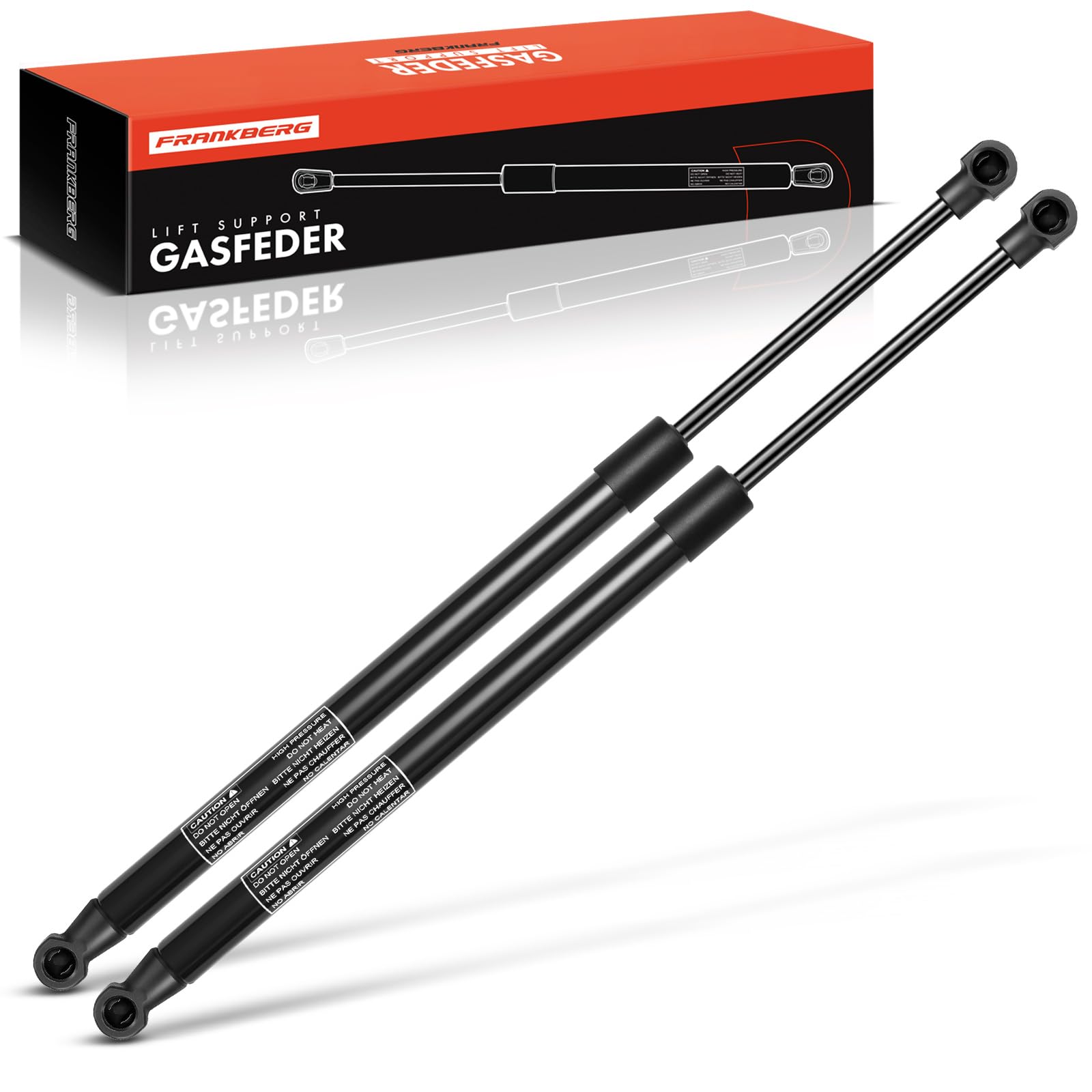 Frankberg 2x Molle a gas Portellone posteriore Compatibile con Agila (A) A H00 1.0L 1.2L Compatto 2000-2007 Wagon R Compatto 1.3L 2003-2010 Replace# 8185083E10
