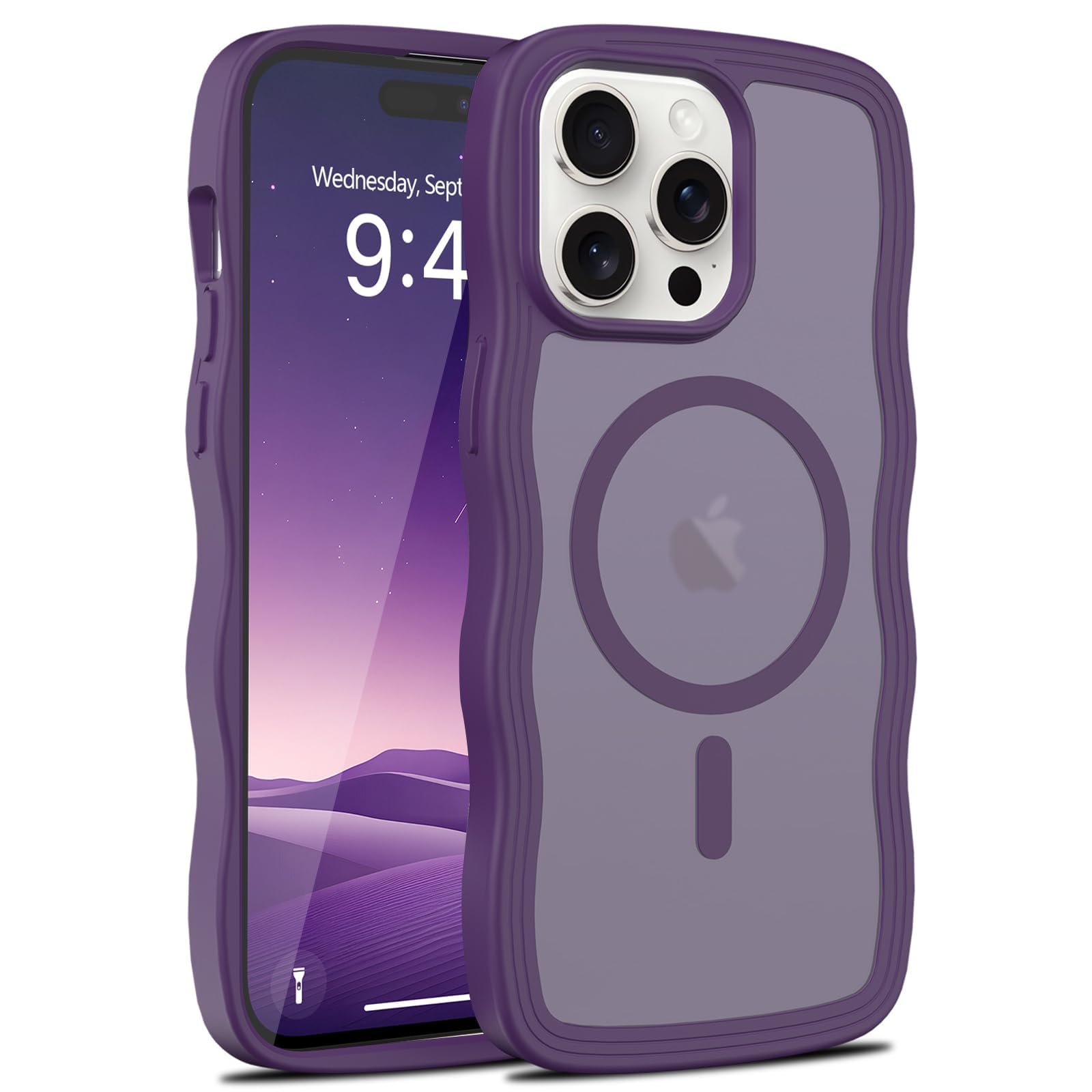 LLZ.COQUE Handyhülle für iPhone 17 Pro Max, Mädchen Curly We