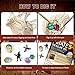 XXTOYS Pirate Treasures Dig Kit Break Into 5 Bricks Treasure Excavation Kits Pirate Toys Gems Dig Kits Interactive Excavating Toys Great Birthday Gift Party Supplies Archeology Educational STEM Kits
