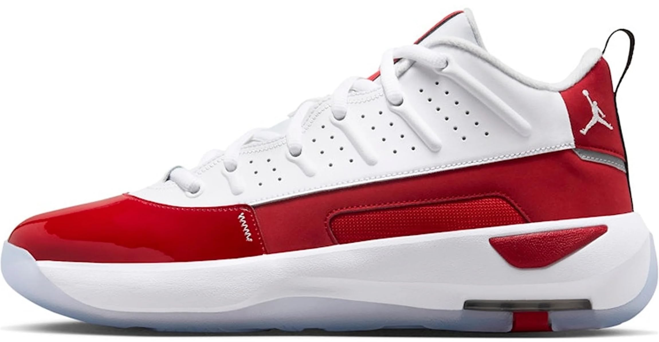 Max Aura 7 Men's Shoes (HQ2091-106, White/White-Gym Red-Black) (White/White Gym Red/Black…