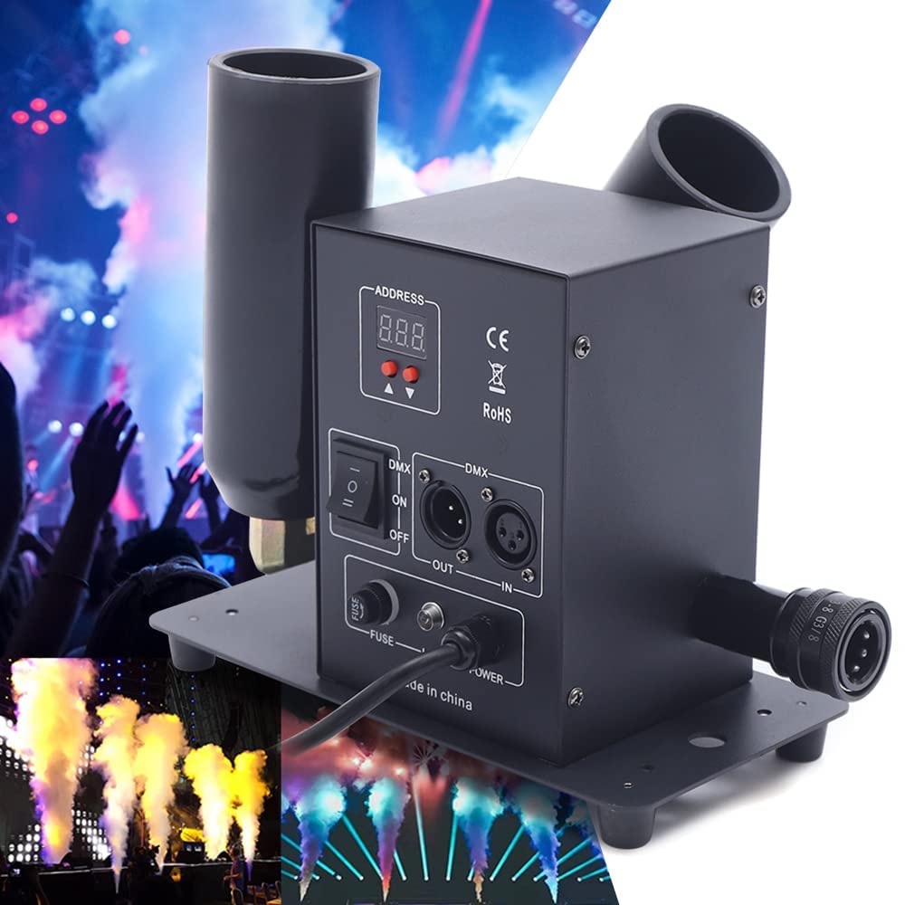 Wytwornica mgły CO2, kolumna powietrzna Maszyna strumieniowa Co2 Sterowanie DMX 9 kanałów Wielokątowa dioda LED Disco Wyrzutnik CO2 Wytwornica dymu na scenie Efekty pokazowe dla DJ-ów