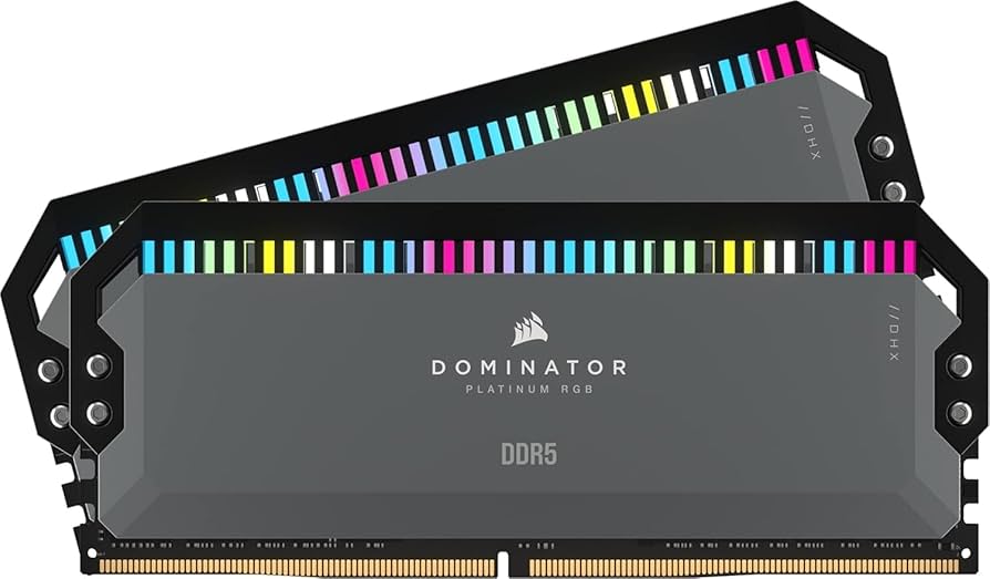 ジャンクCorsair Dominator Platinum 32GB DDR5 CORSAIR DOMINATOR PLATINUM RGB DDR5 RAM 32GB (2x16GB