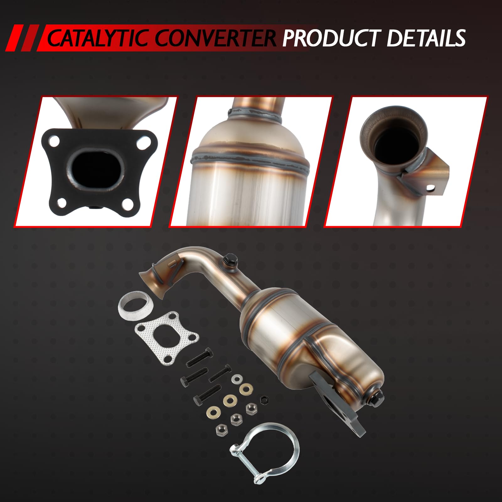 Catalizador Filtro de Partículas Reemplazo Kit de Instalación de Gasolina para C1 C3 C4 DS3 108 208 3011.2 VTi Accesorios de Coche Número de Parte 9672883980 9678127280 BM91784H