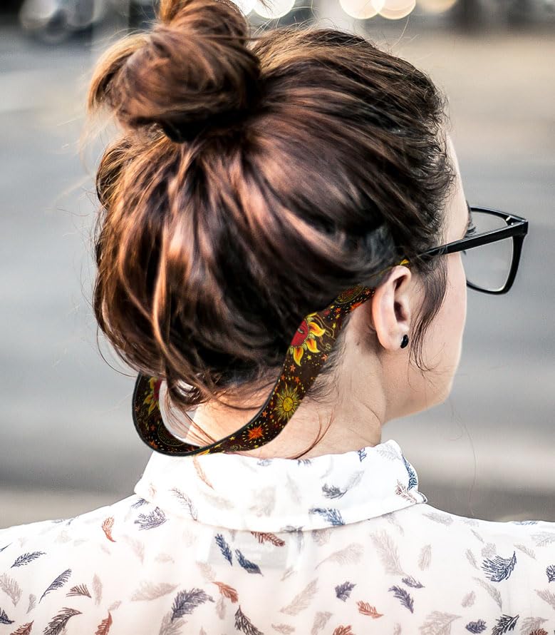 Image of WIRESTER Fashion Eyeglasses Strap, Floating Sunglass Holder Strap, Safety Flexible Neoprene Eyewear Retainer for Men Women
