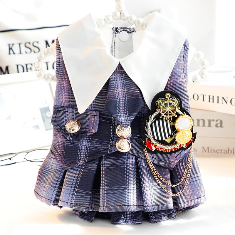 Disfraz Princesa para Perro Pequeño AZA L Morado miniatura 2