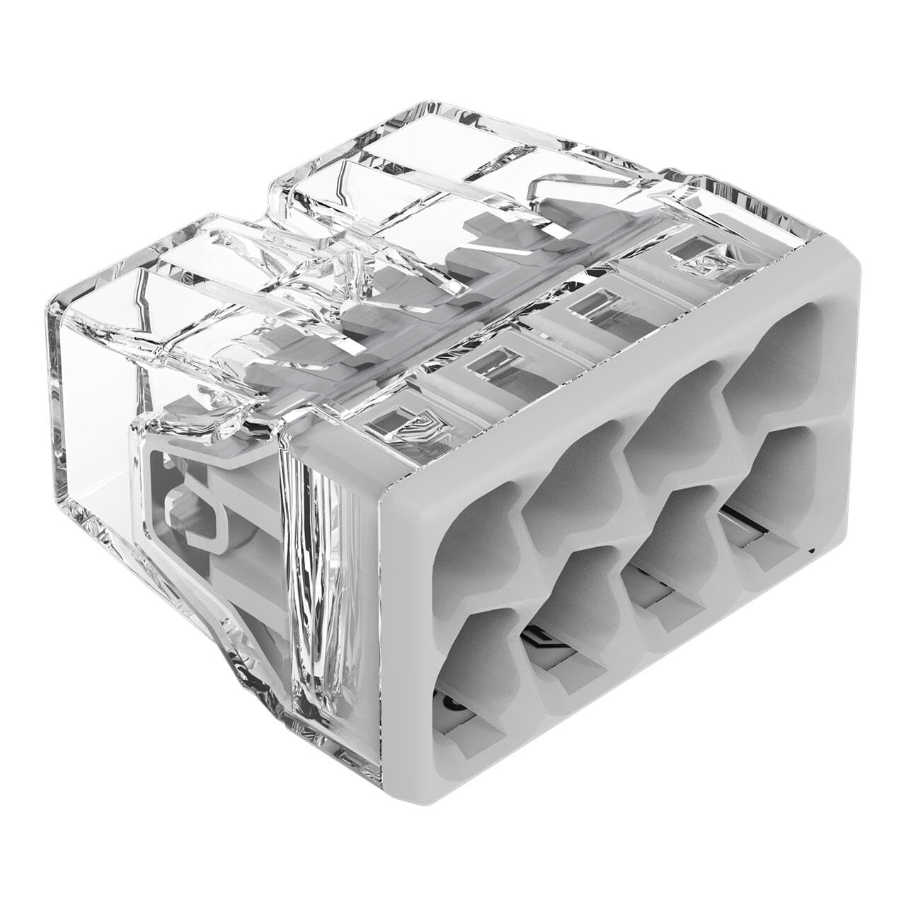 Quick Coupling 8x 0.5-2.5mm² Transparent 2273 2273-208