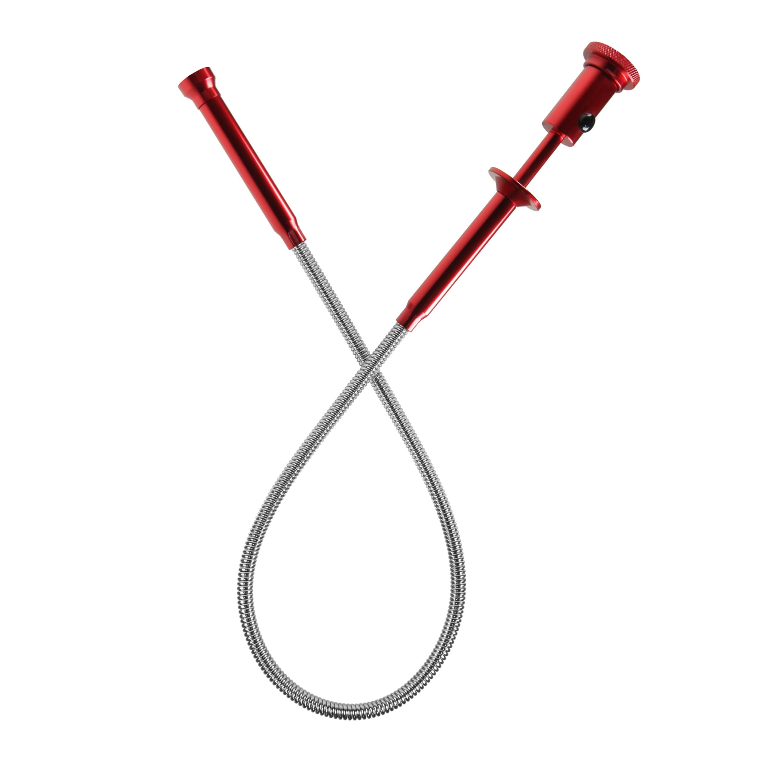 Claw Grabber Pickup Tool with Magnetic Bright LED Light,24.4in Long Magnetic Pickup Tool, Retractable Claw Grabbing Tool, Magnetic Grabber Tool with