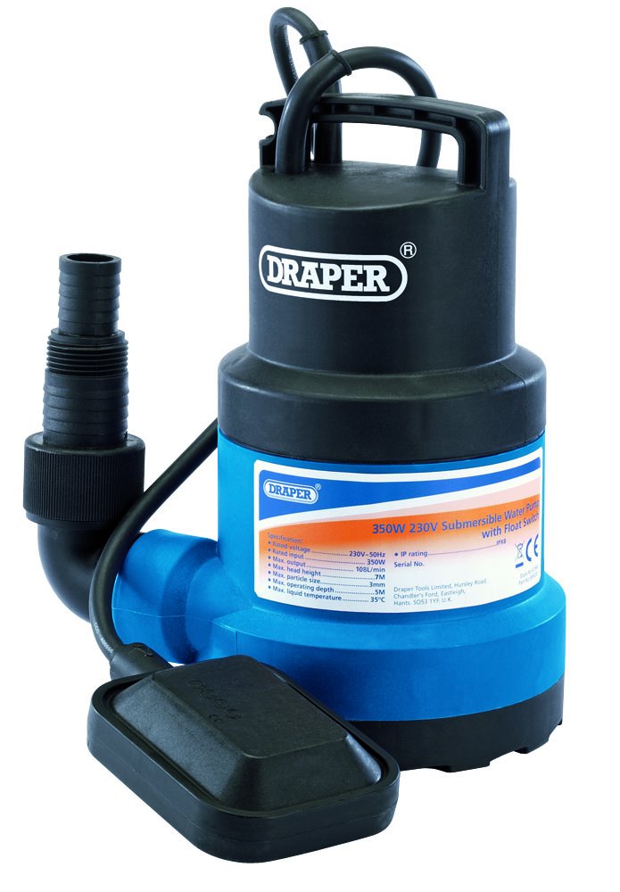 Draper 61668 Submersible Water Pump 