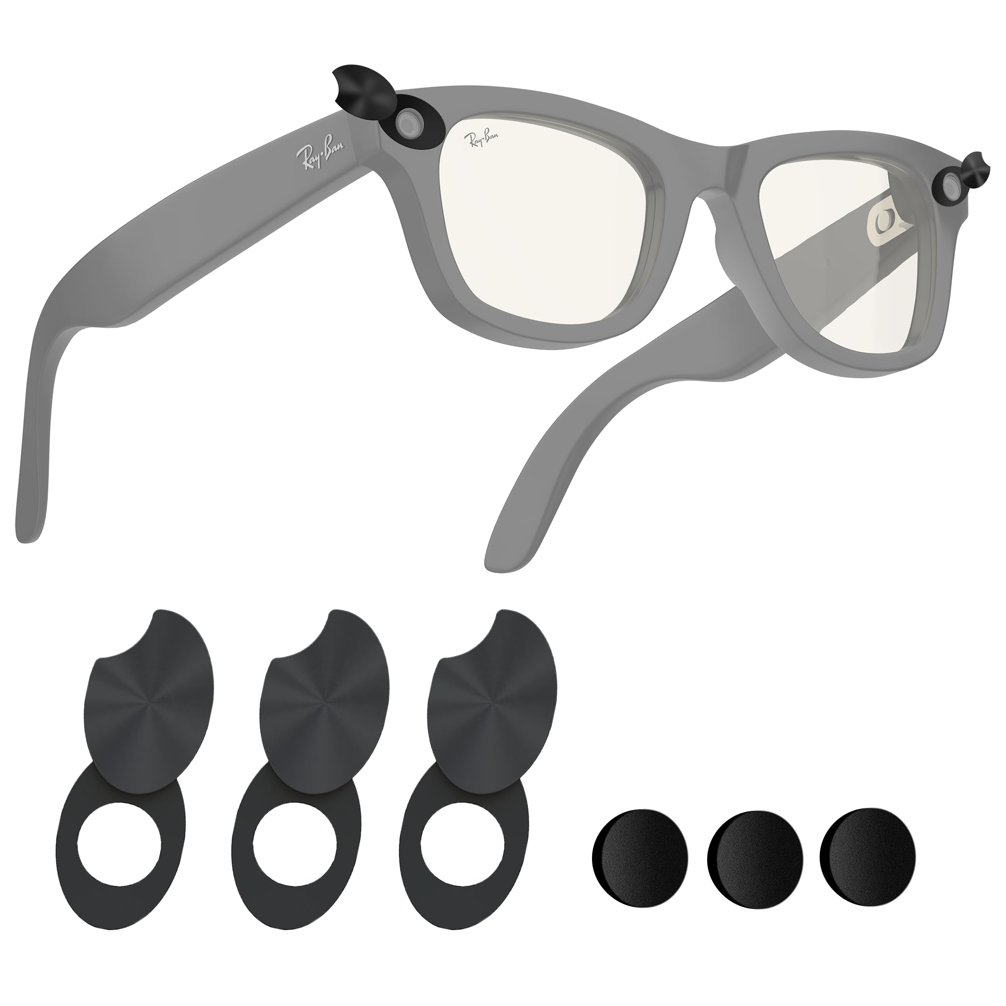 Jyxeremled Light Privacy Cover For Ray Ban Meta Smart Glasses