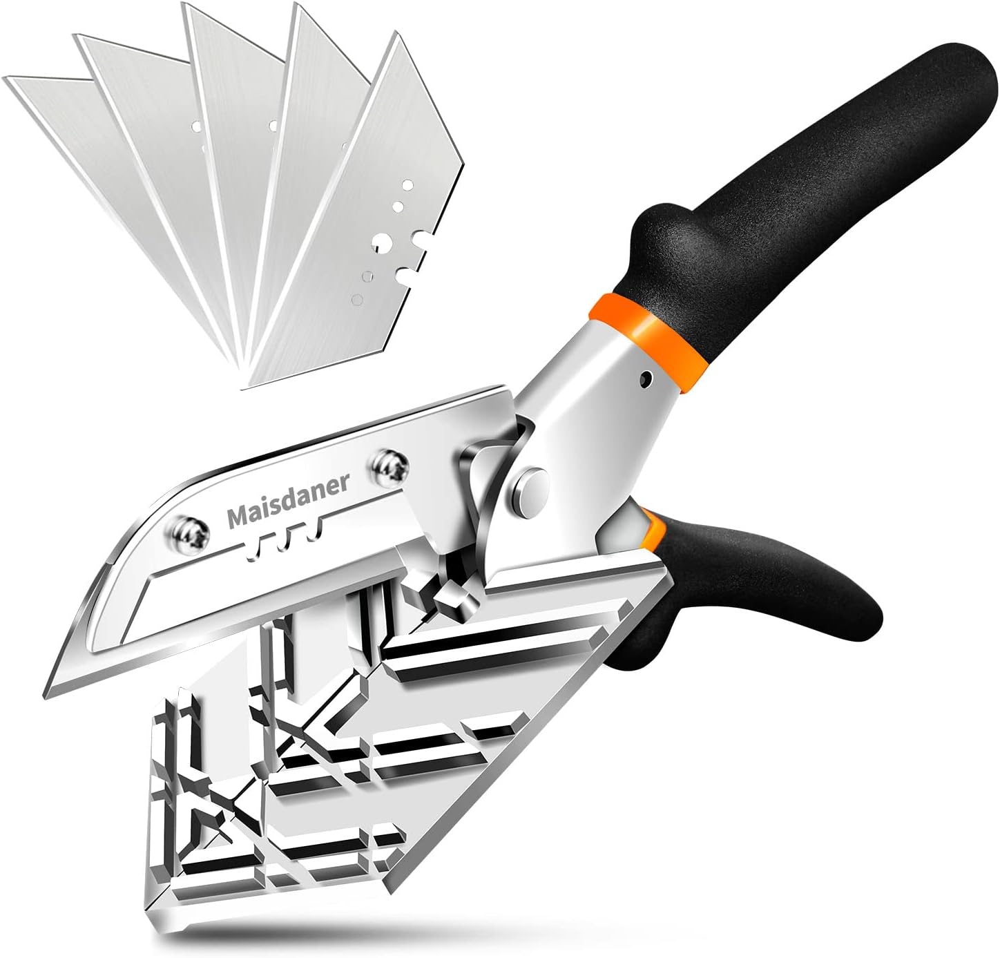 Maisdaner New Version Miter Shear for Angular Cutting Molding, Quarter