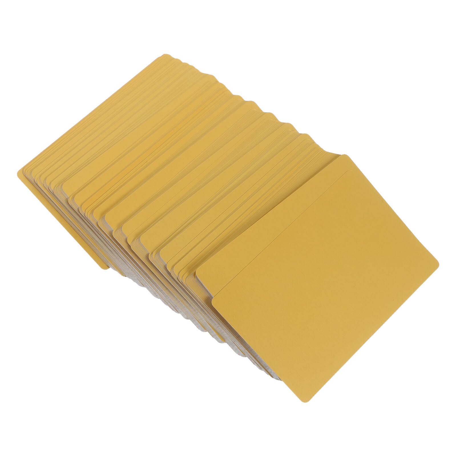 SHOWERORO Cartes de Visite Vierges en Métal Alliage Aluminium 86X54X021 MM 200 Pièces Finition Anti-Oxydation Dorée Support Gravure Laser Professionnel pour Étiquettes et Plaques