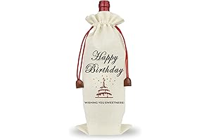 Birthday Wine Bag - Unique Wine Gifts for Women and Men