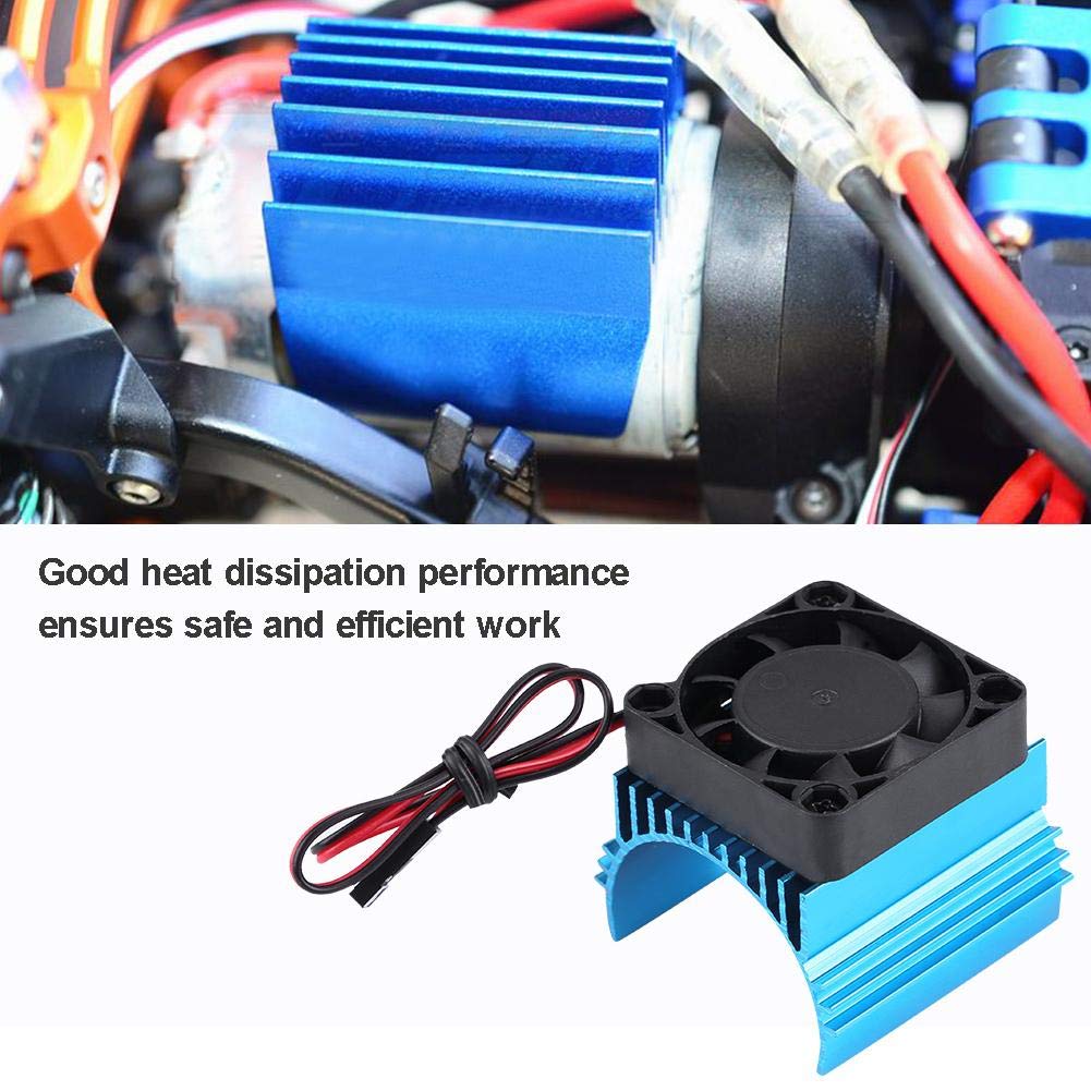 RC Cooling Fin, uniwersalny chłodzący silnik RC z wentylatorem do 1/10 RC Car 4074/4274/1515 RC część zamienna