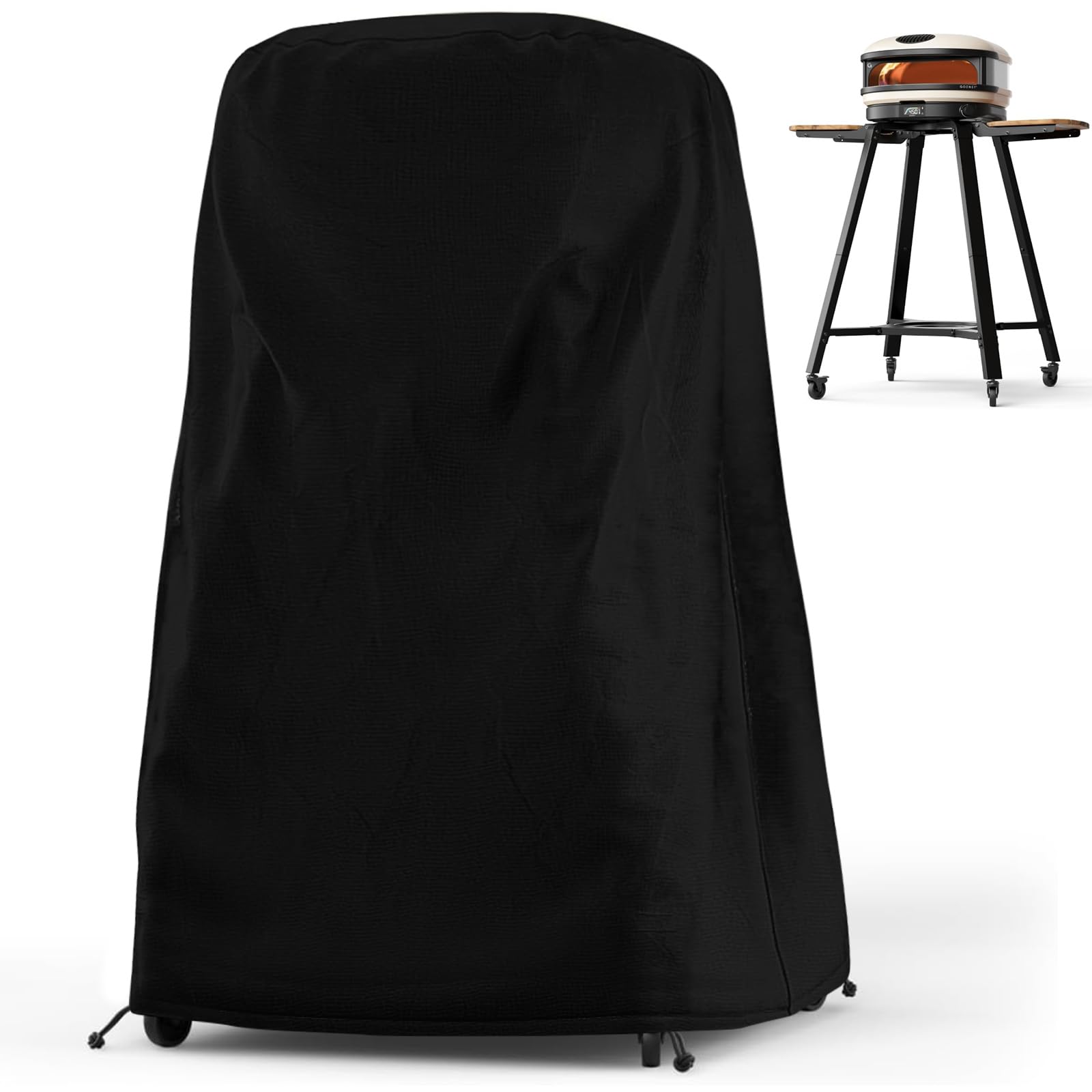 Pizza Oven Cover for Gozney Arc, Arc XL Pizza Oven with Stand, Full Length Waterproof Dustproof Pizza Oven Cover, Outdoor Oven Accessory