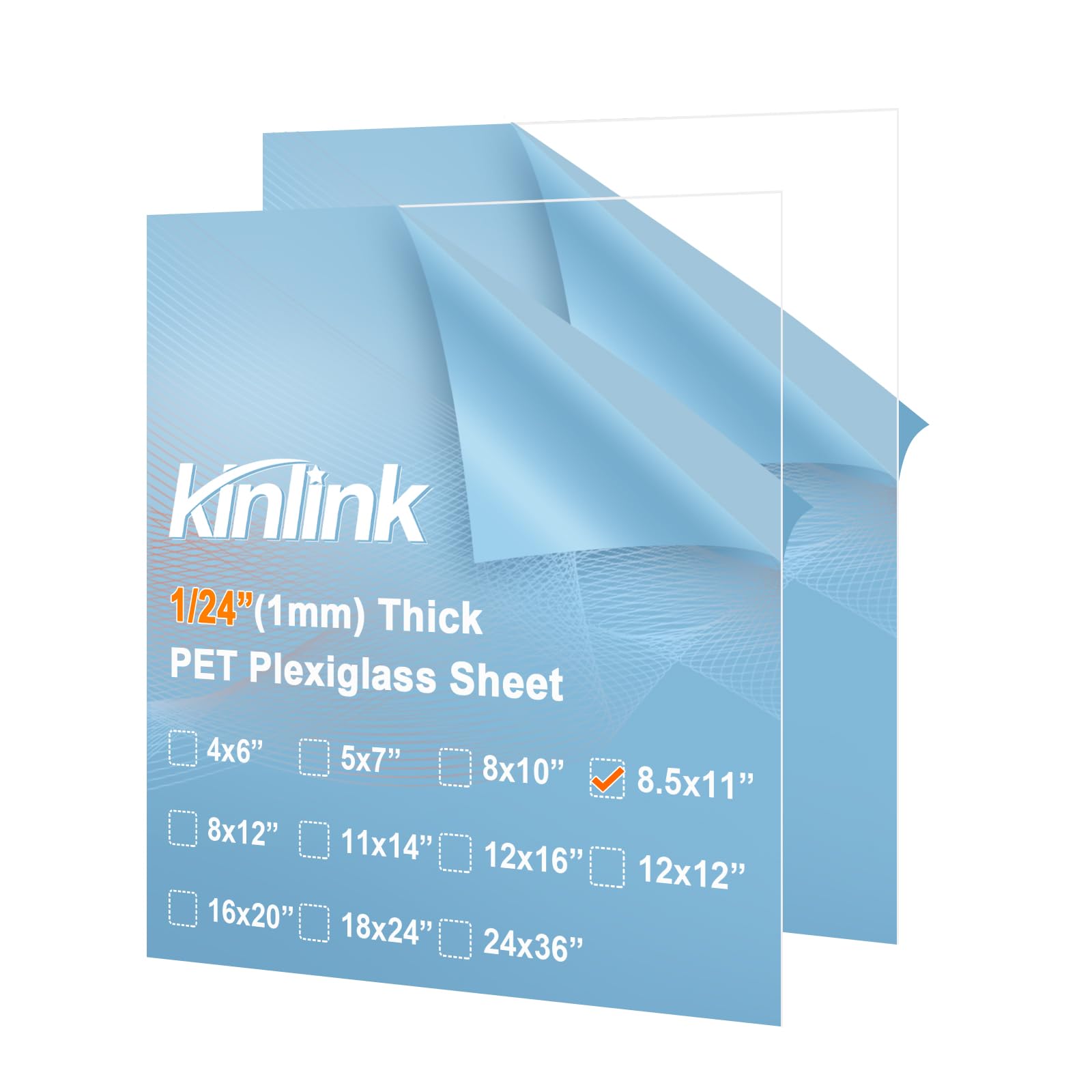 Clear Plexiglass Sheets - 5 Pack -17