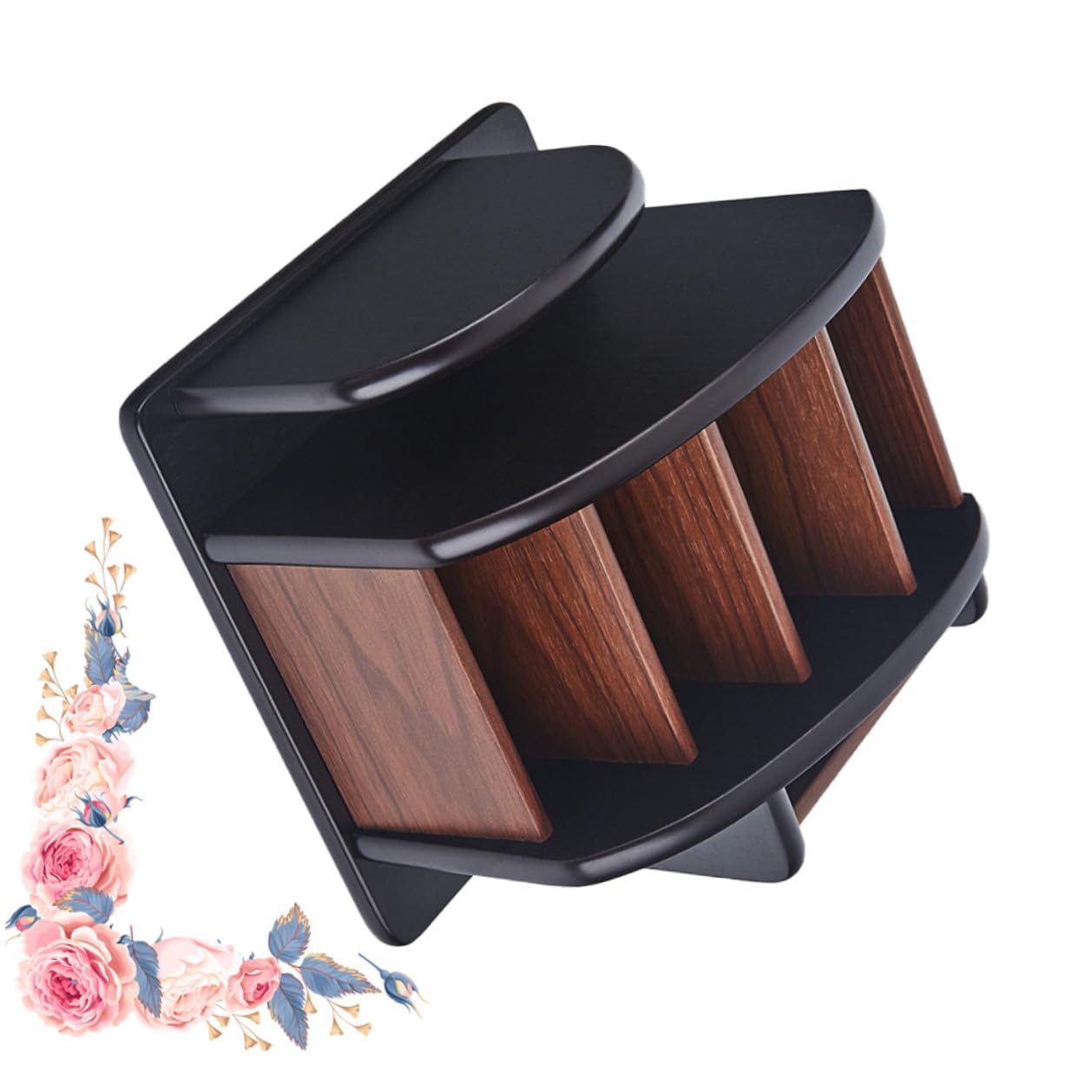 Lurrose Stifthalter Schwarz für Schreibtisch, Schreibtisch Organizer | Schulanfang Party, Ordnung für Stifte und Zubehör, Kratzfest, Passend für Büro und Homeoffice