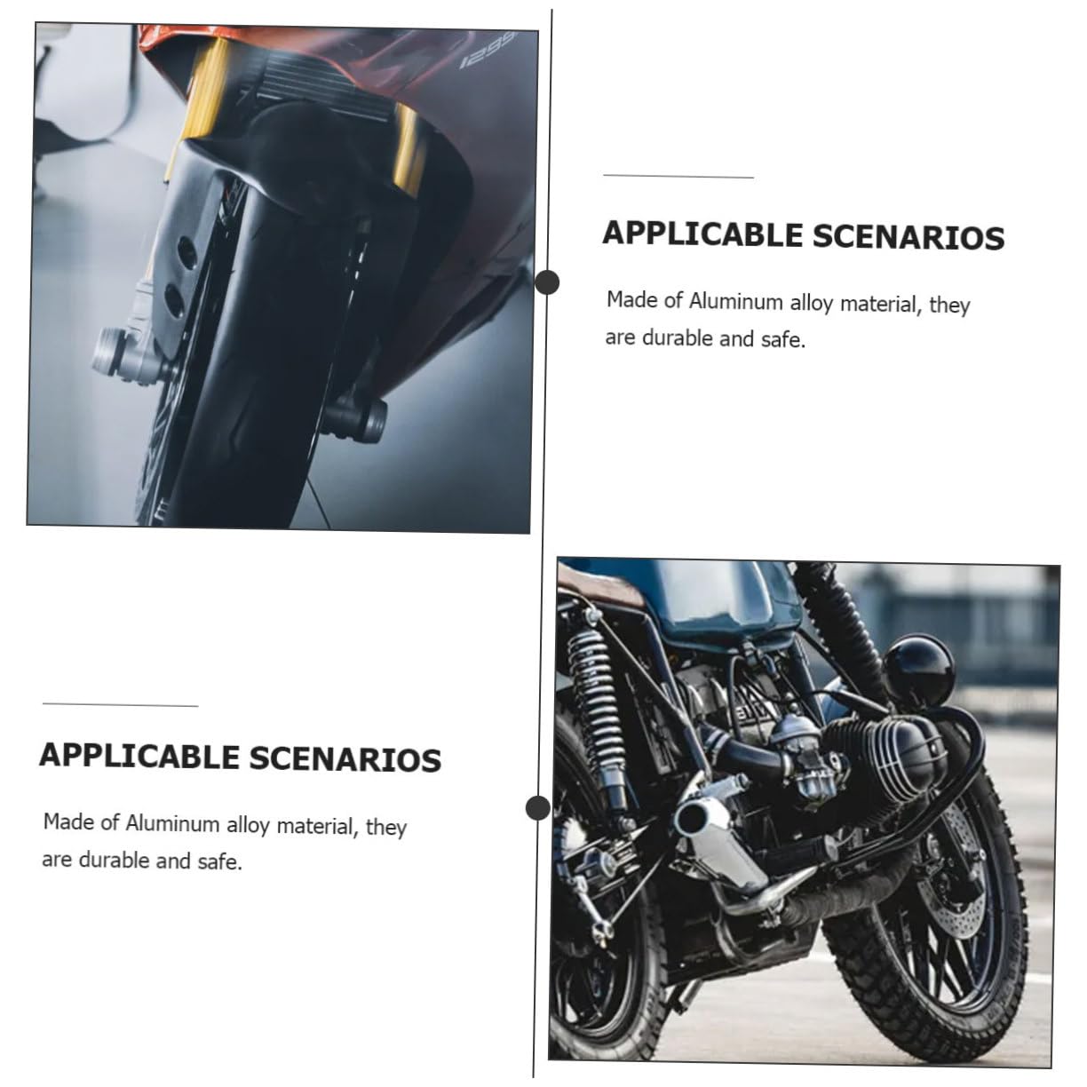 KICHOUSE 1Pc Silver Theft Disc Brake Lock for Motorcycles and Scooters Durable Security Lock with Keyless Operation Compact Design for Easy Portability and Convenience