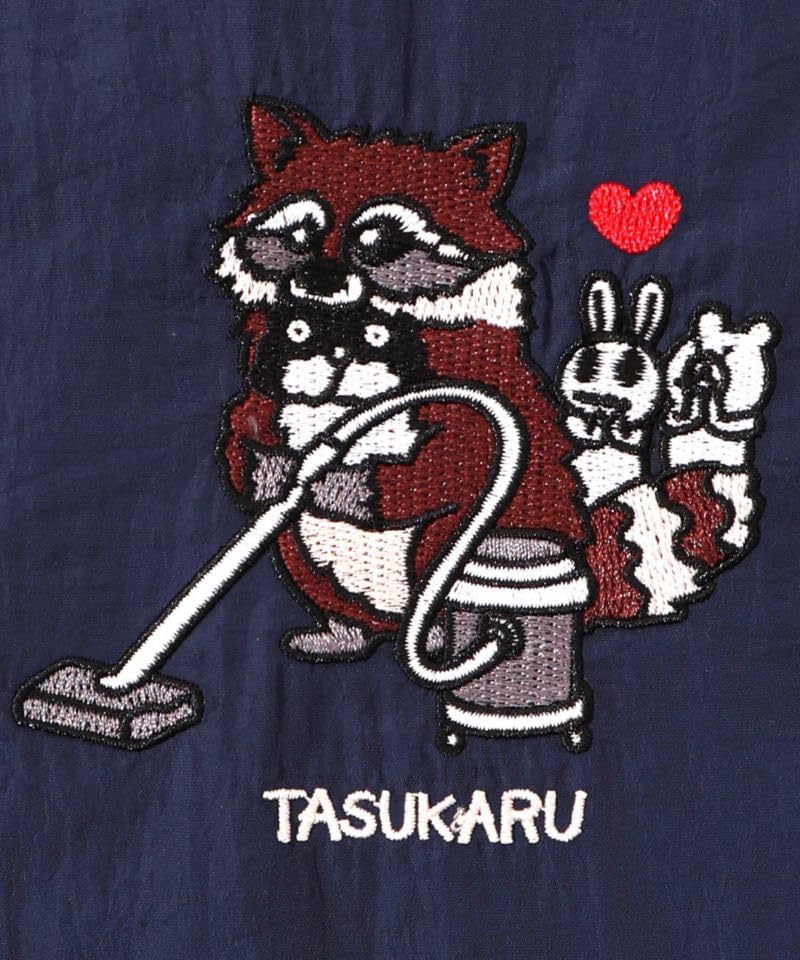 スカラーパリティ　351105：タスカル刺繍入り トラックジャージブルゾン 351105：タスカル刺繍入り トラックジャージブルゾンの通販-ScoLar