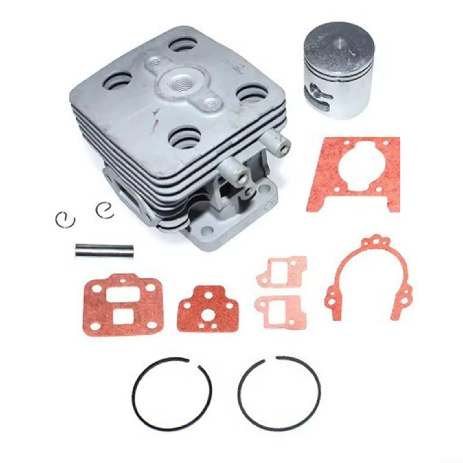 Kit cilindro per pistone per motori SRTZ2460 HTZ2460, parte di ricambio in metallo robusto per riparazione e manutenzione tosaerba, set completo