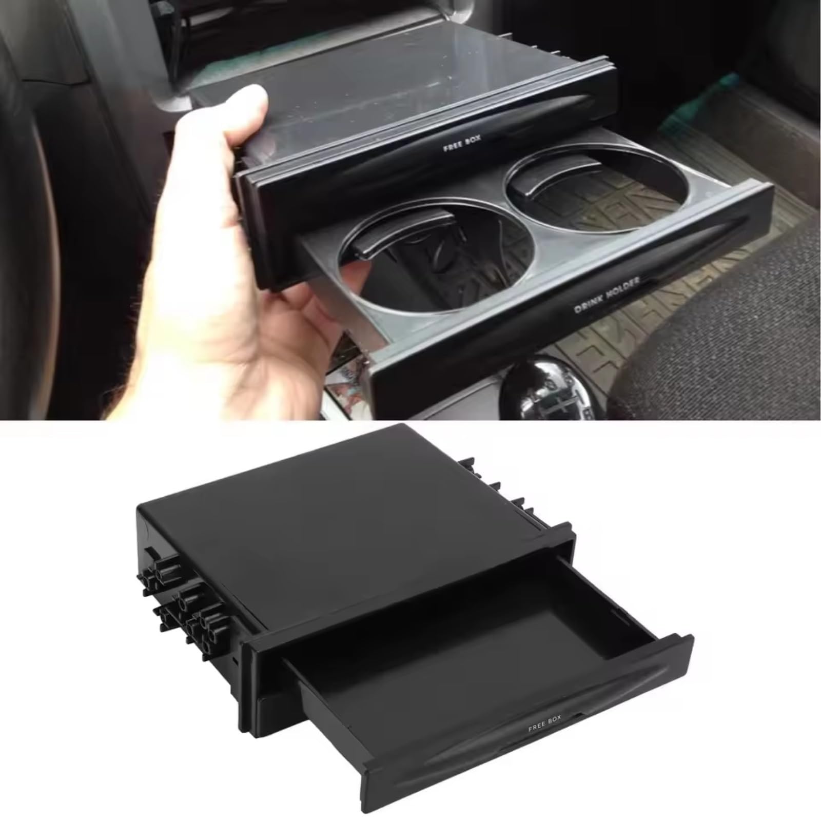 Portabebidas Coche Portavasos Universal Automóviles 2 Capas