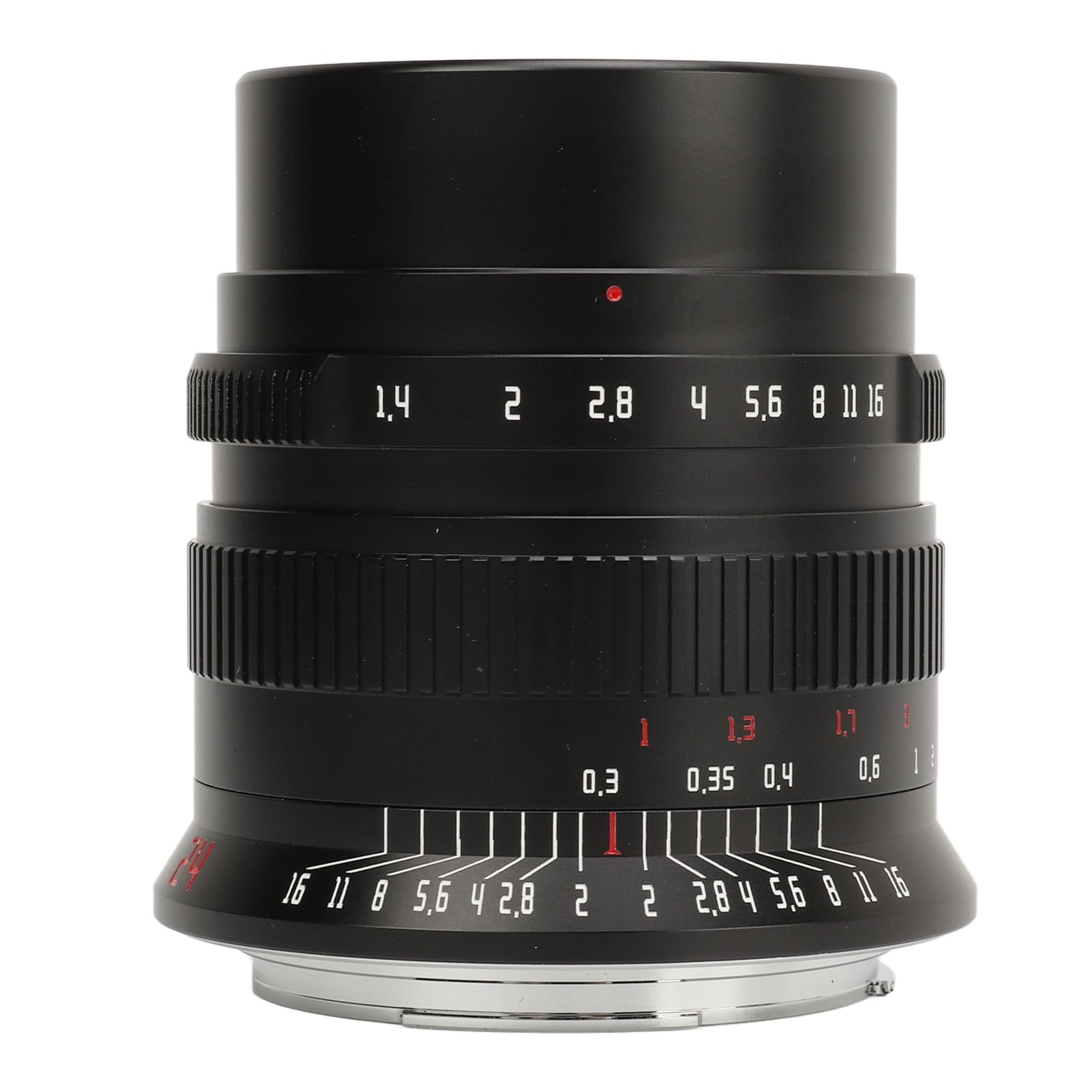 Obiettivo 24 Mm F1.4 APS C, Apertura Luminosa Design Compatto E Robusto 7 Elementi in 6 Gruppi Obiettivo Fotocamera Mirrorless con Guscio Metallico Per Attacco R Per R5 R6 R RP