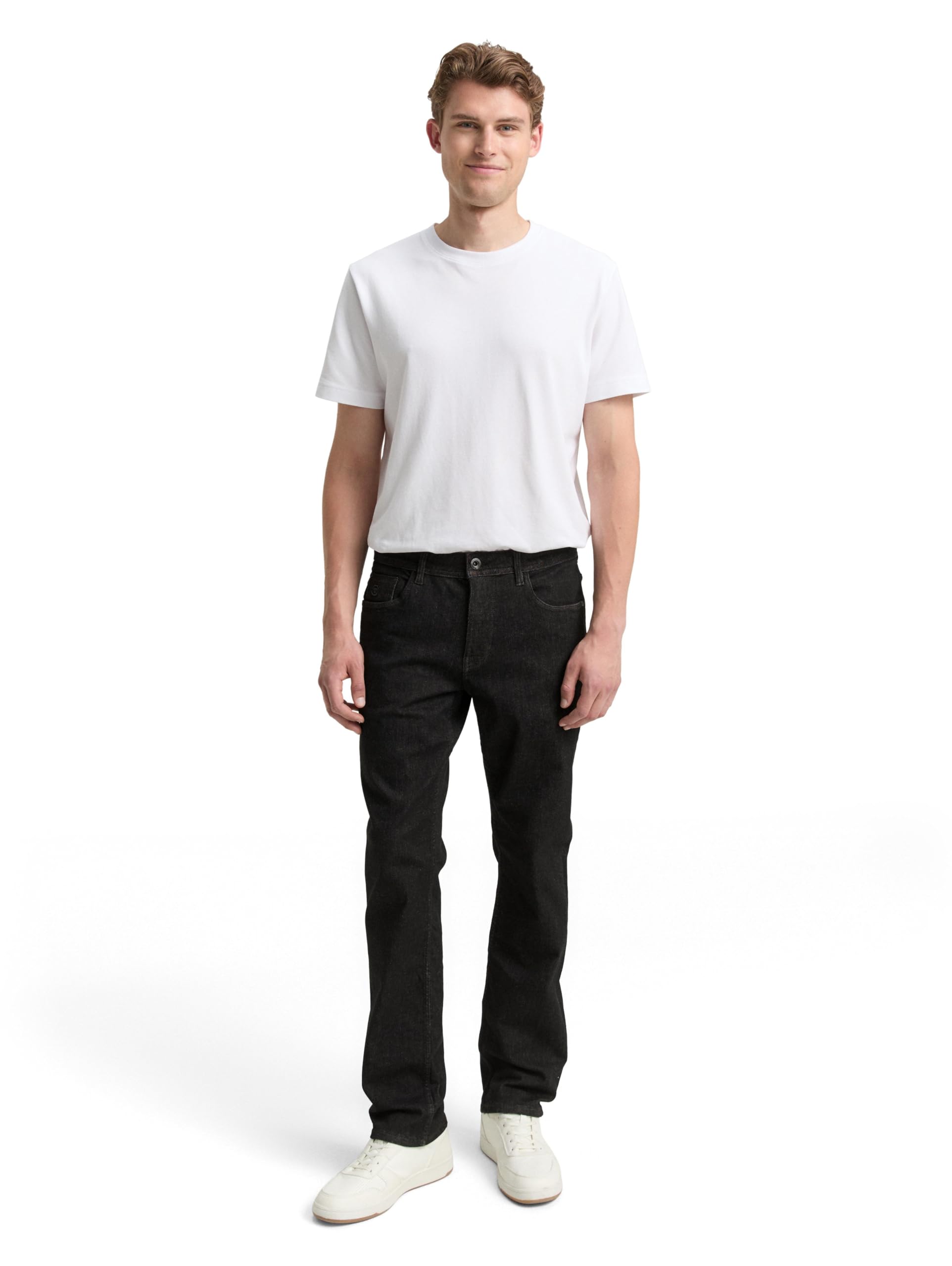 TOM TAILOR Herren TTMARVIN Straight Jeans mit Superstretch