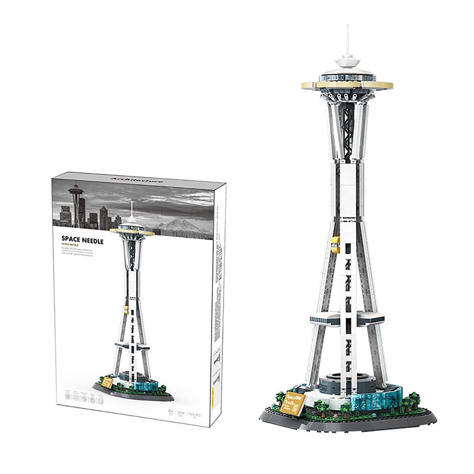 Amazon.co.jp: モジュラーハウスビルディングキット、1075個世界