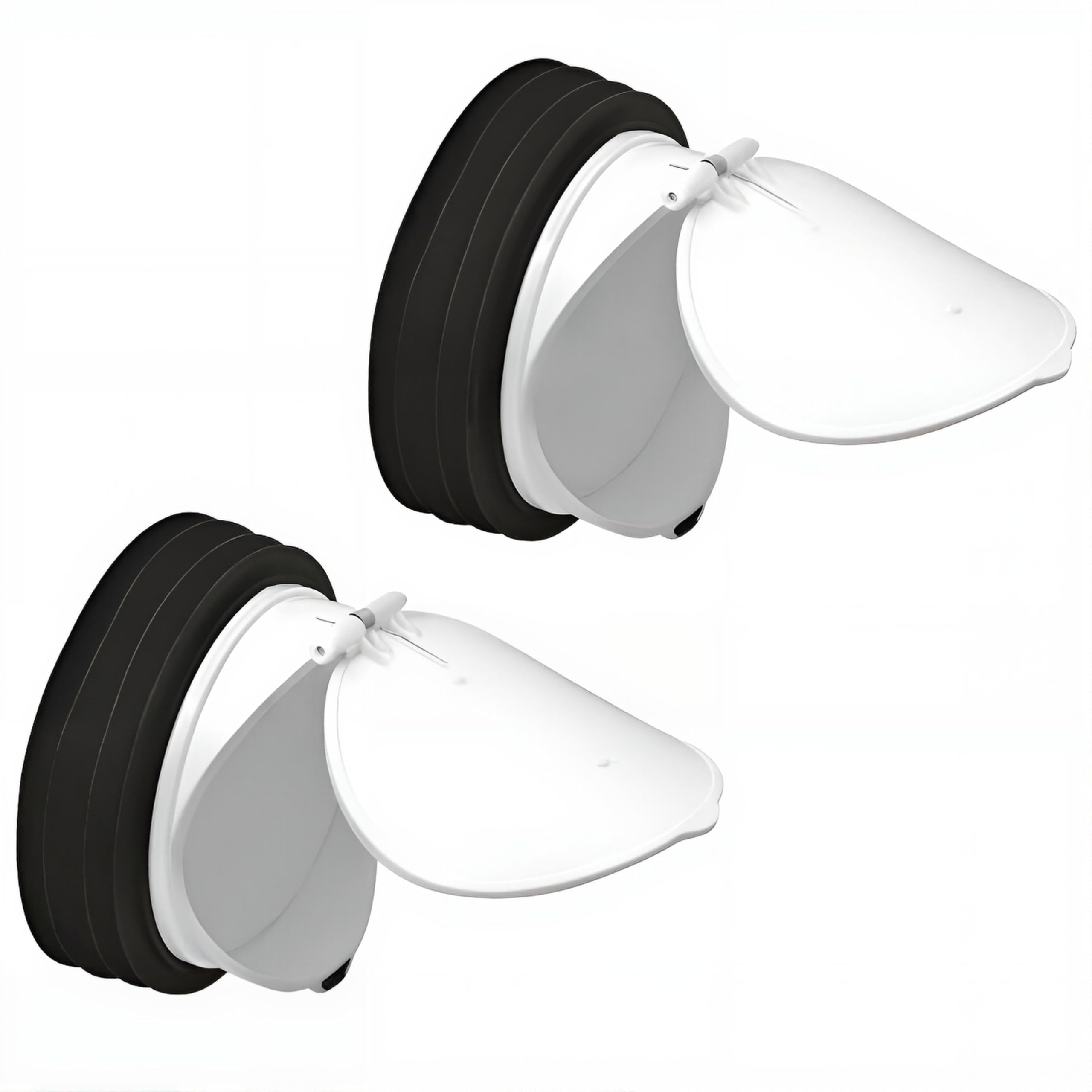 Uzman White Rat Protection Flap Dn 90-100/110 Mm, Aluminum, Backflow Valve, Kg Pipe Waste Water Faeces Rat Stop