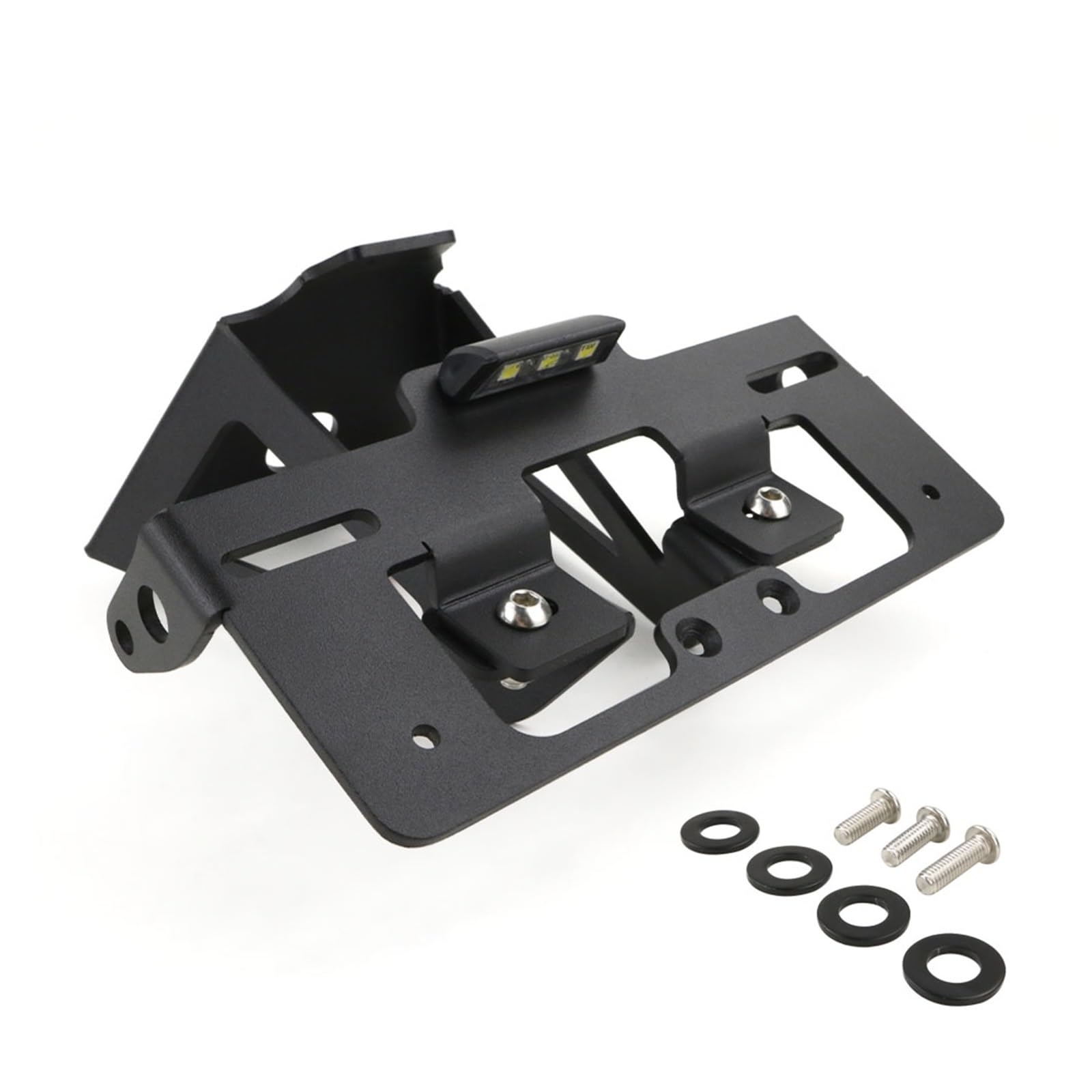 Pour Aprilia Pour RS660 Pour RS 660 2021 2022 Support De Plaque D'immatriculation Arrière Support D'immatriculation Avec Embout Léger Tidy Fender Eliminator (couleur : A Argent