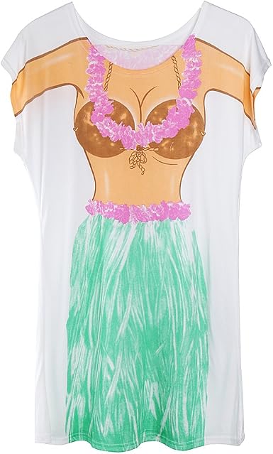 Womens Bathing Suit Cover Ups T-shirt 