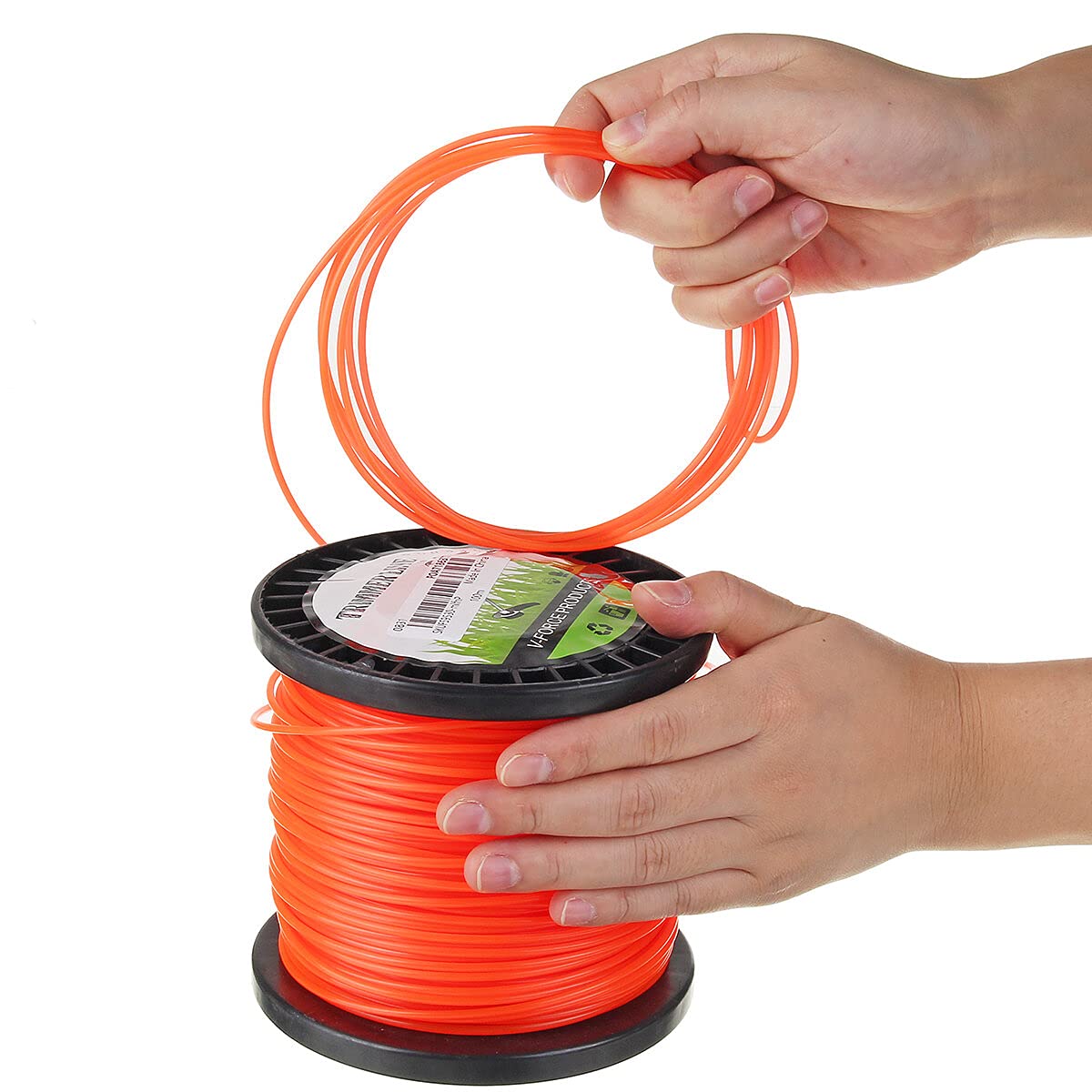 2.4Mm 30M/50M/100M/170M/261M Heavy Duty Nylon Square Trimmer Strimmer Line Brushcutter Cord Rope - 261M