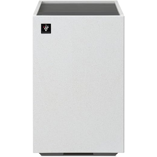 Sharp AIOT Air Purifier FP-S42M-L with Patented PCI Technology, WiFi App Control, Voice Control, HEPA I Removes Bacteria, Virus, Mold, VOCs, 4 Stage Filtration, Coverage to 330 Sq. Ft Light Grey