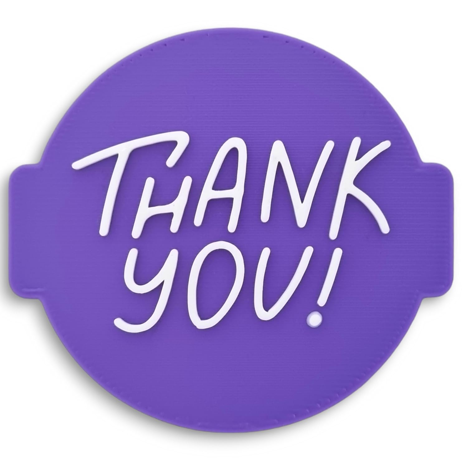 1066 Factory 'Thank You' Embosser Stamp for Icing Fondant Frosting Sugar Paste Cupcake Cake Cookie Baking Decoration โ image 1