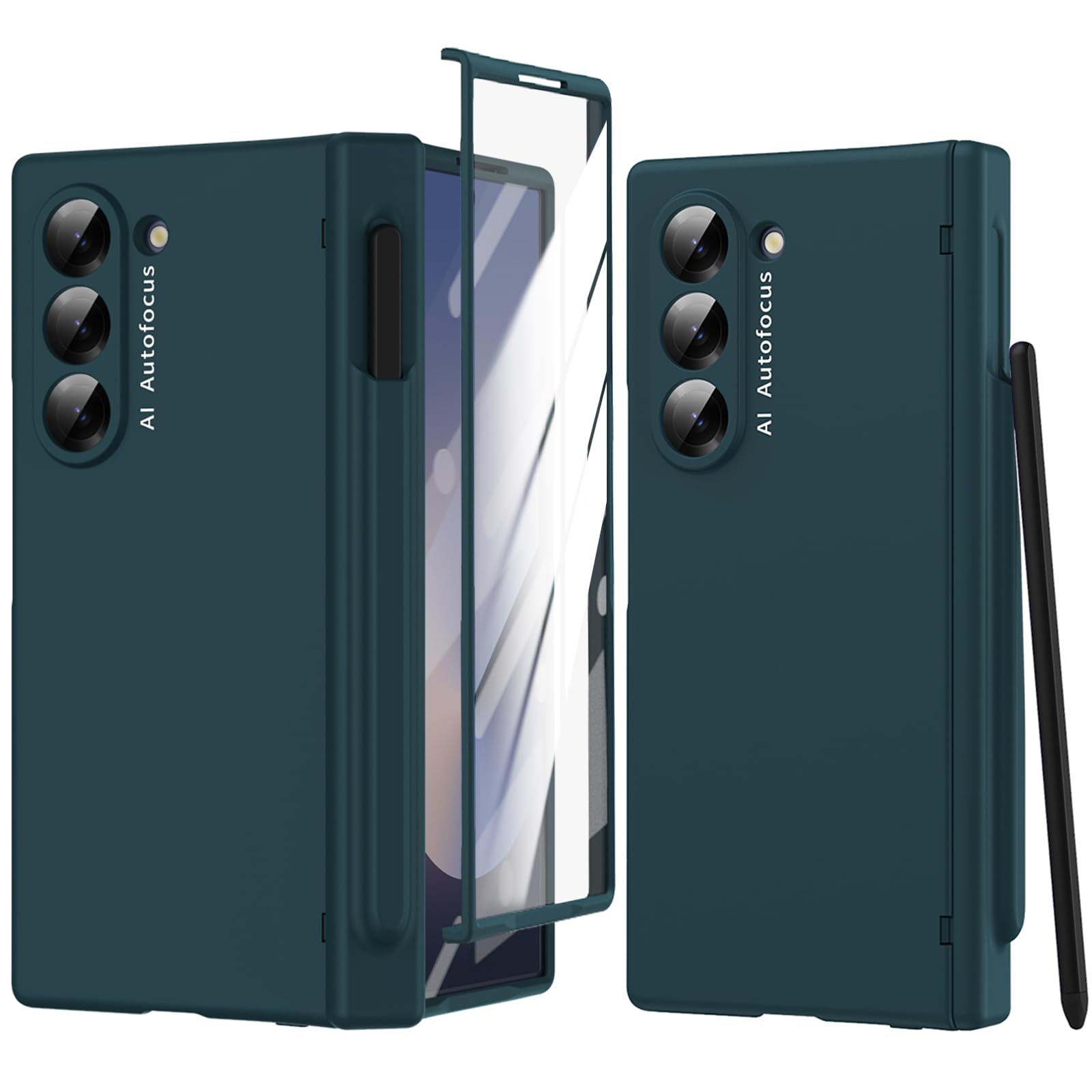 Funda delgada Z Fold7 de cuerpo completo mate y tacto premium 7