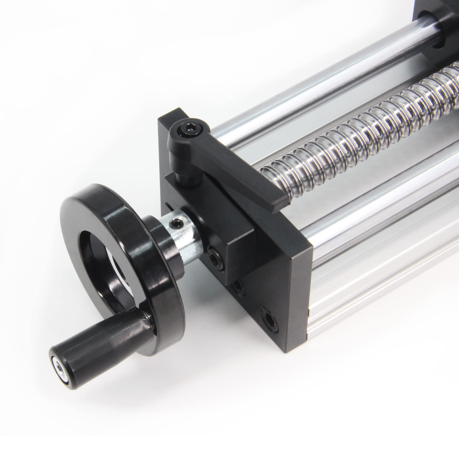 200 mm efektywna długość przesuwu, podwójna oś optyczna, śruba kulowa SFU1605, korba ręczna do części do routera CNC DIY, siłownik liniowy XYZ