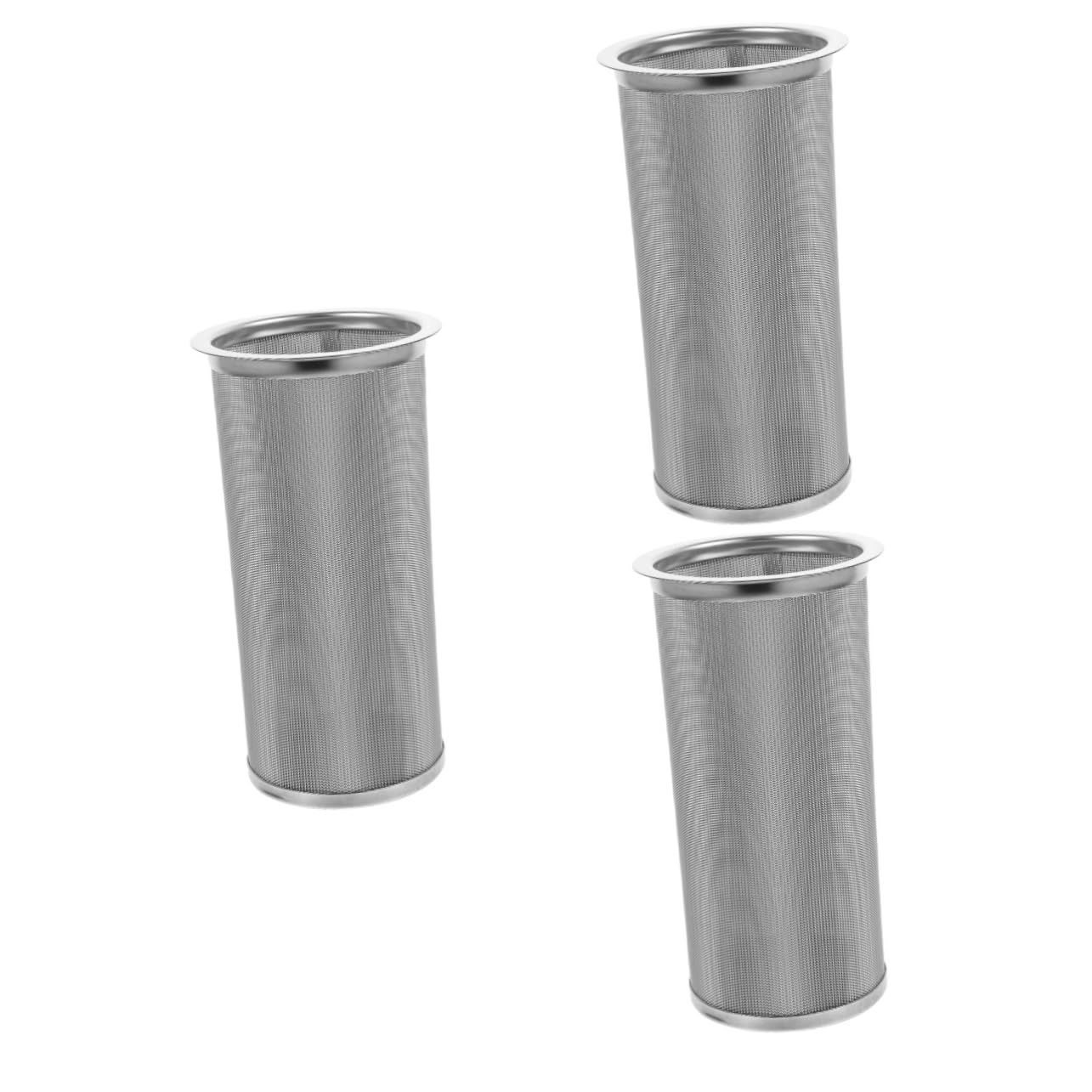 Alipis 3pièces Infuseur à Thé Acier Filtre à Café Réutilisable Portable Et Pratique Pour Infusion De Thé Et Café
