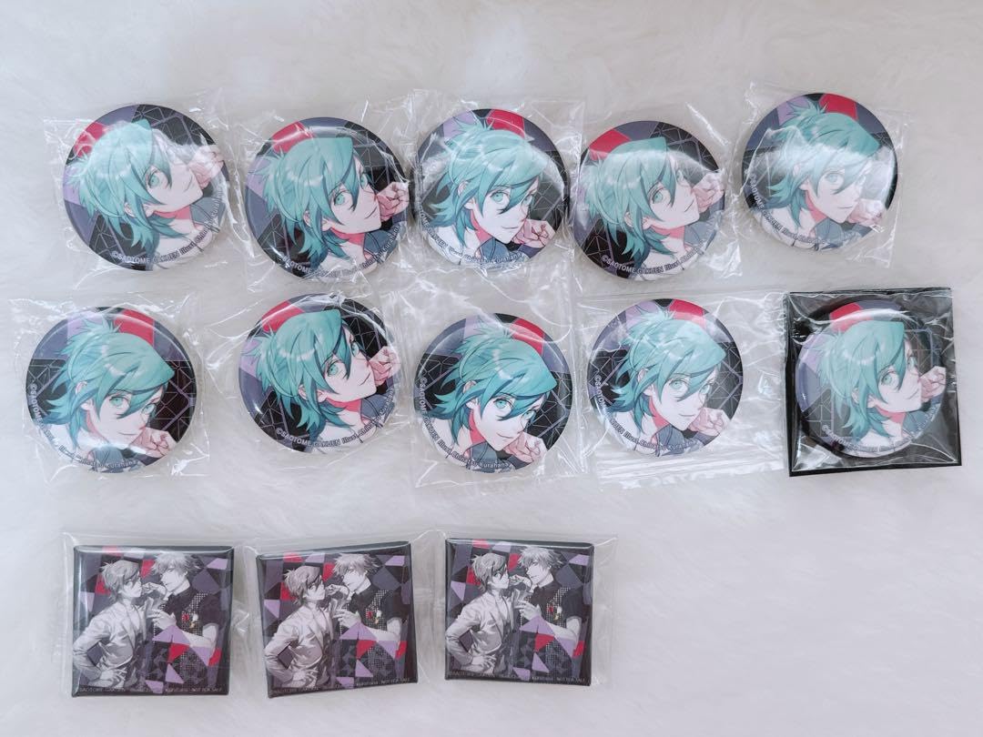 Amazon.co.jp: うたプリ 美風 藍 ハルハナ 缶バッジ 黒崎蘭丸