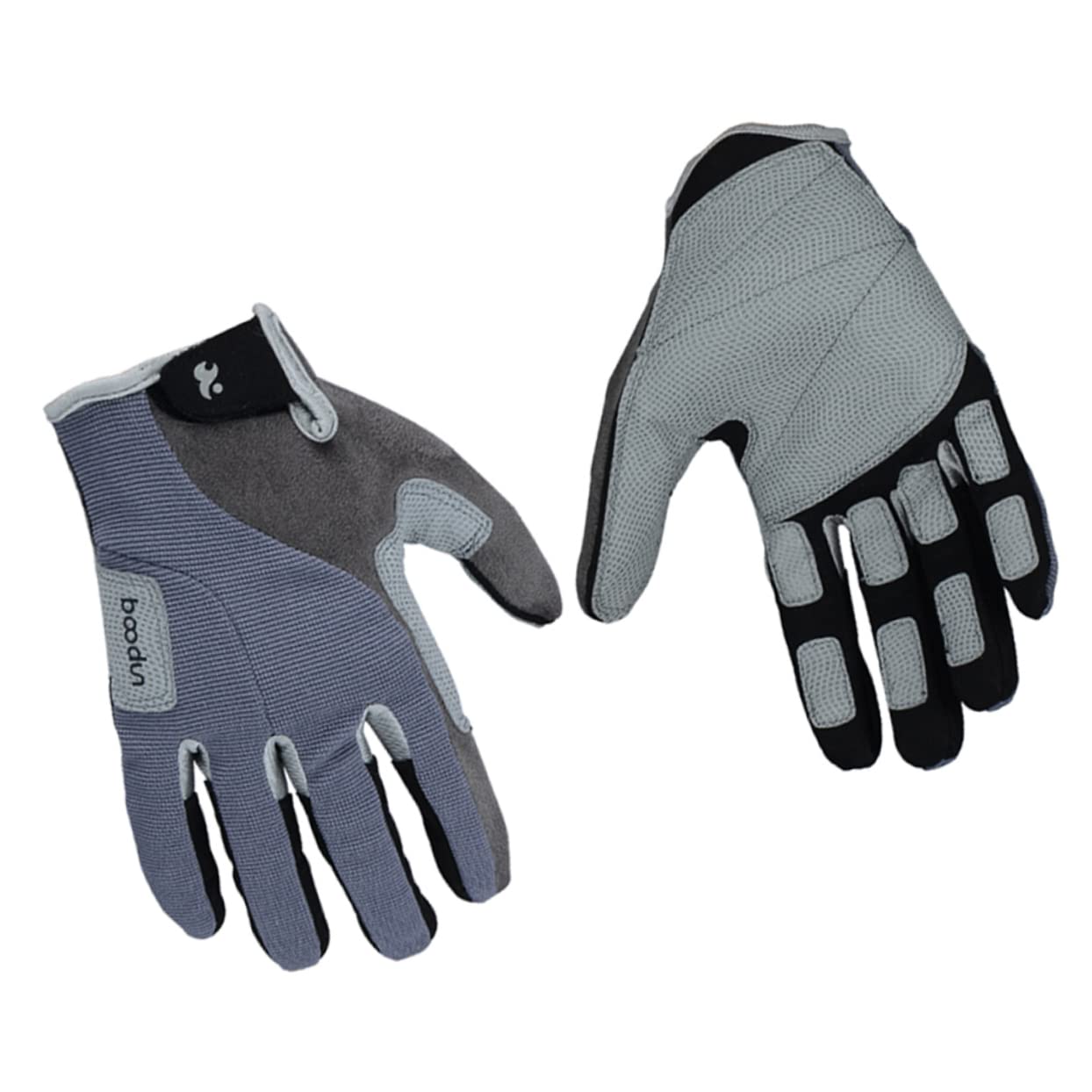 BESPORTBLE Guanti Da Arrampicata Guanti Con Palmo Imbottito Guanto Per Guanti Per Allenarsi Guanti Da Ciclismo Guanti Da Escursionismo Guanti Da Bicicletta Guanti Di Corda Grey