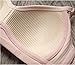 LUSTRA FASHION Summer Cotton Bra for Girls Small Cup 3/4 Coverage Detachable Strap School Underwear, Coral Red Glossy Stripes