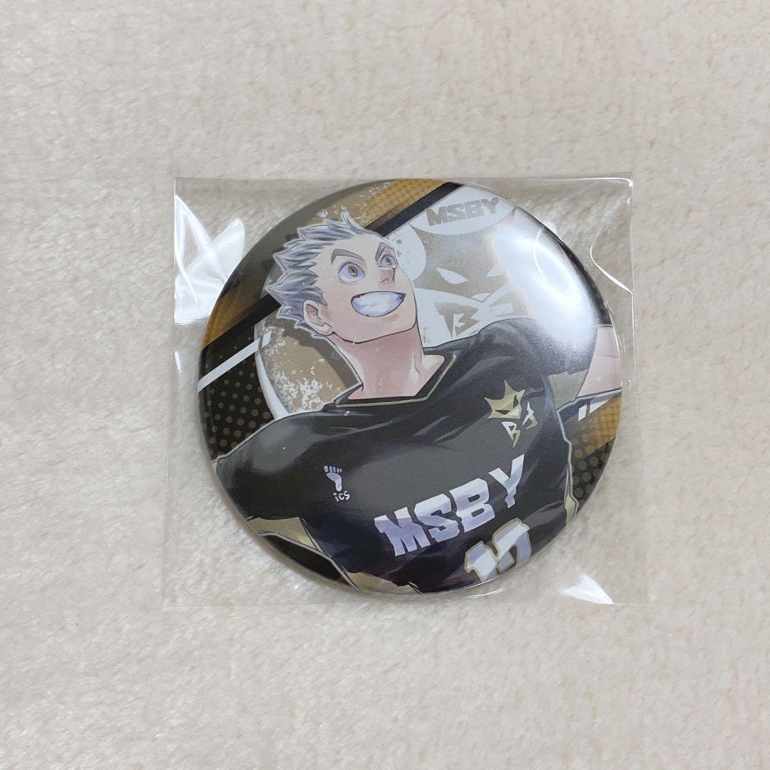 ハイキュー !! Vリーグ コラボ 木兎光太郎 尾白アラン 缶バッジ 木兎光太郎 Vリーグ 缶バッジ ハイキュー 木兎光太郎 Vリーグ