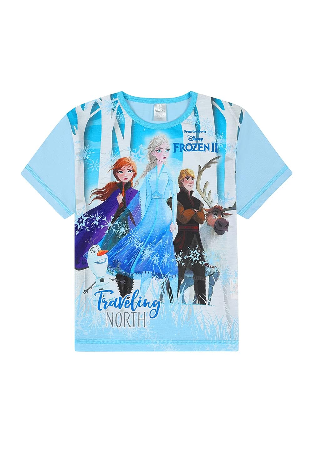 Disney Pyjama Fille, Pyjama Short Fille, Pyjama Stitch Princesses Belle Ariel Cendrillon Elsa Moana Jasmine Raiponce Simba Roi Lion Minnie Enfant 2-14 Ans