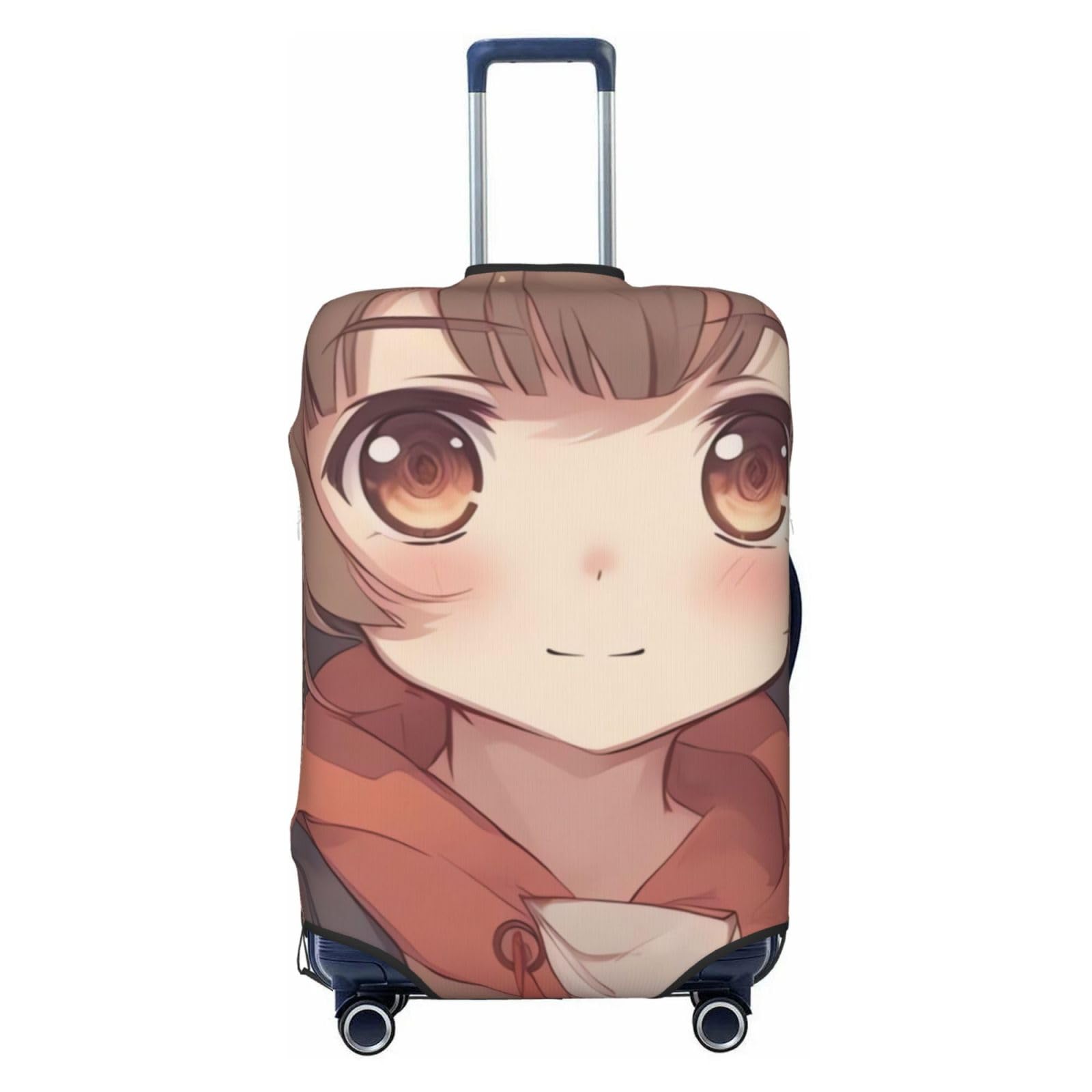 LHDGBNV Japan Anime Travel Luggage Cover Suitcase Protector Washable Elastic Suitcase Cover Anti-Scratch Luggage Protector Travel Suitcase Baggage