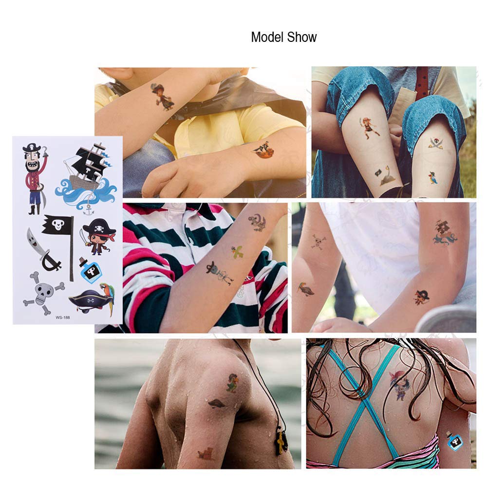 Printable Temporary Tattoos Paper Sets Size DIY Tattoos