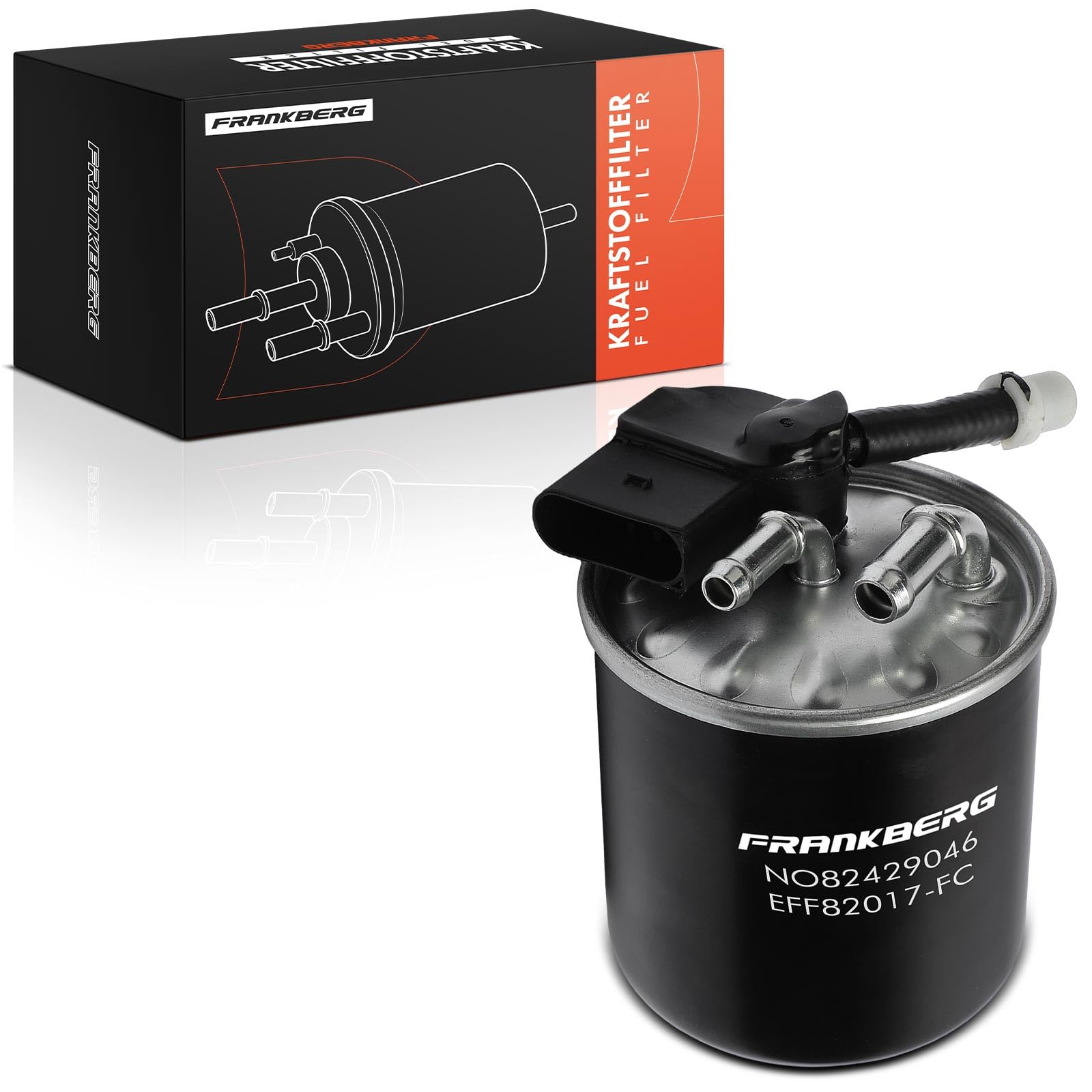 Frankberg Filtro carburante Diesel Compatibile con Classe C W204 A205 Classe C T-Model S204 S205 CLS C218 Classe E W212 Classe E T-Model S212 GLK-Class X204 CLS C218 Replace# 6510902852